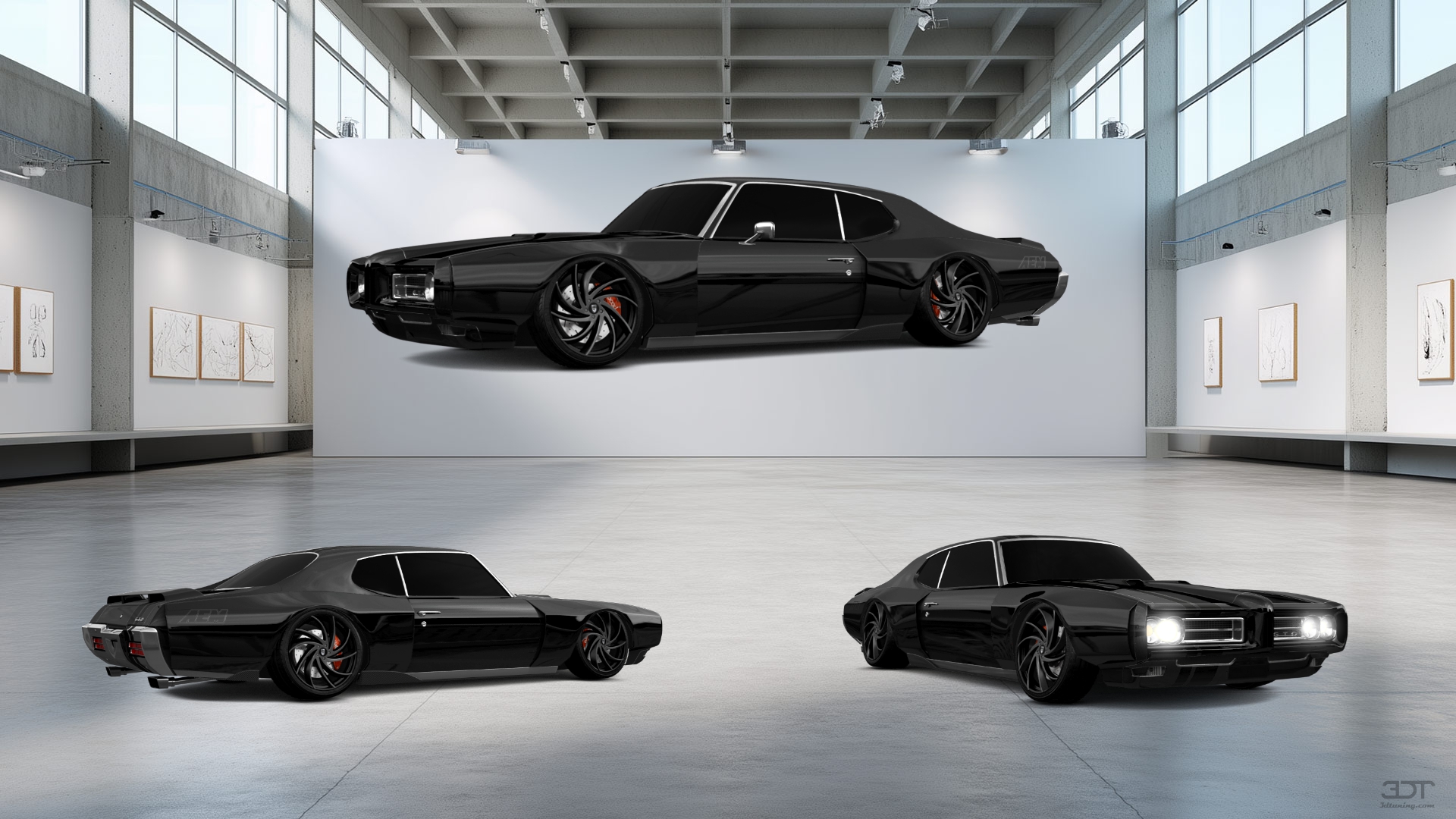 Pontiac GTO 2 Door Coupe 1969 tuning