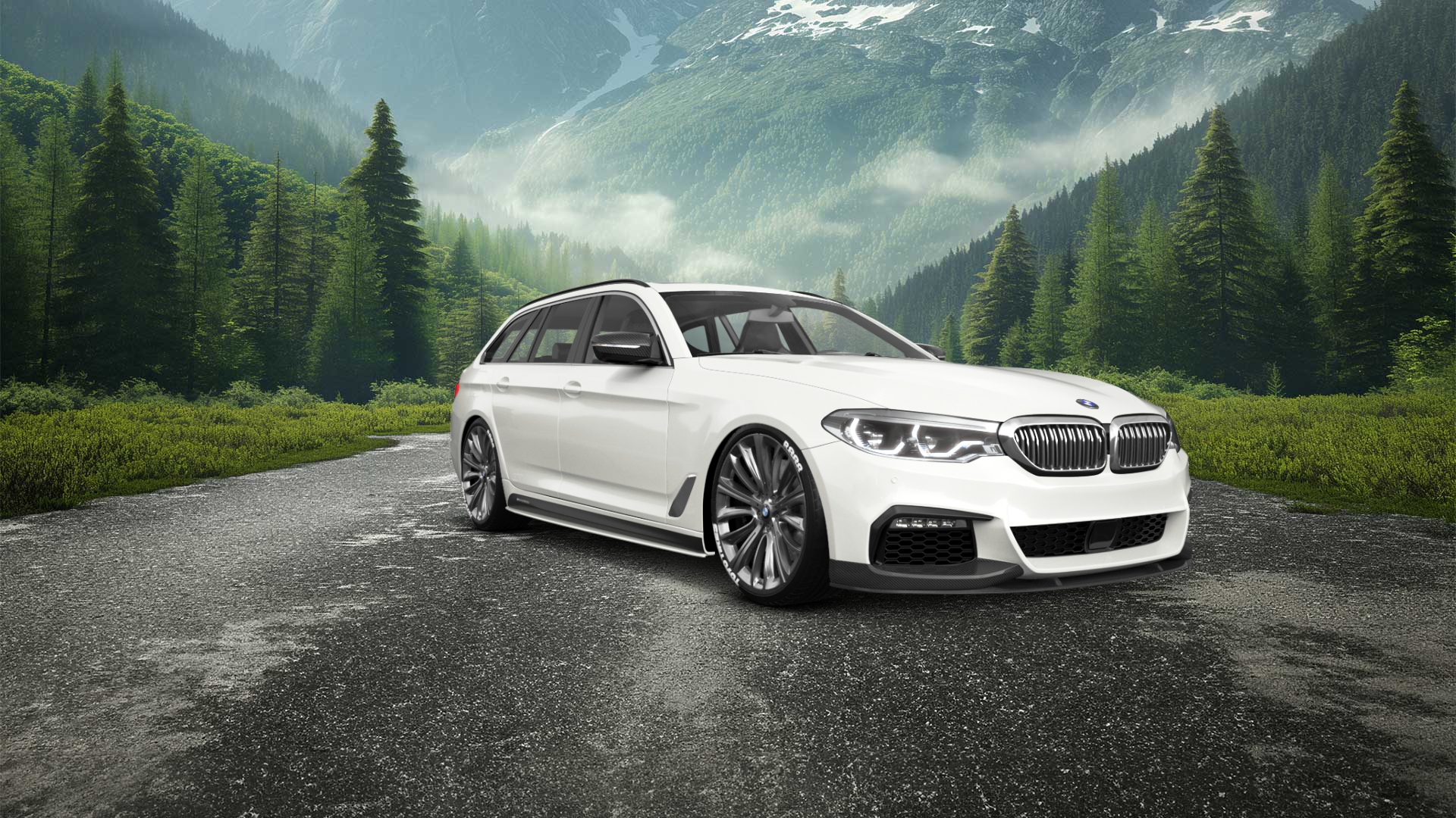 BMW 5 Series 5 door Wagon 2018 tuning