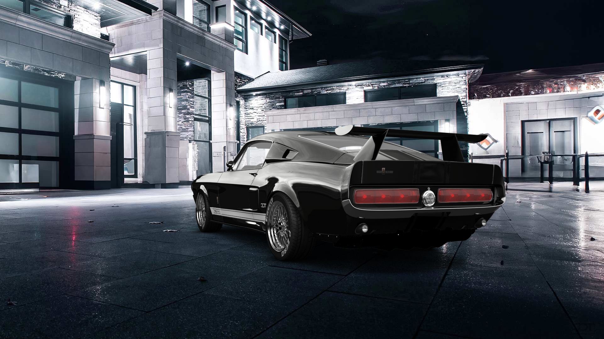 Mustang GT500 2 Door Coupe 1968 tuning