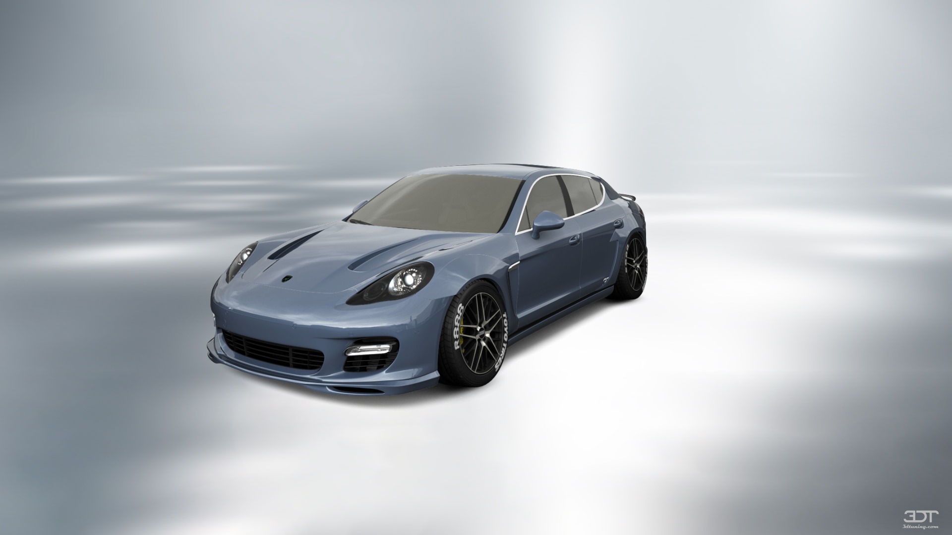 Porsche Panamera 4 door fastback saloon 2011