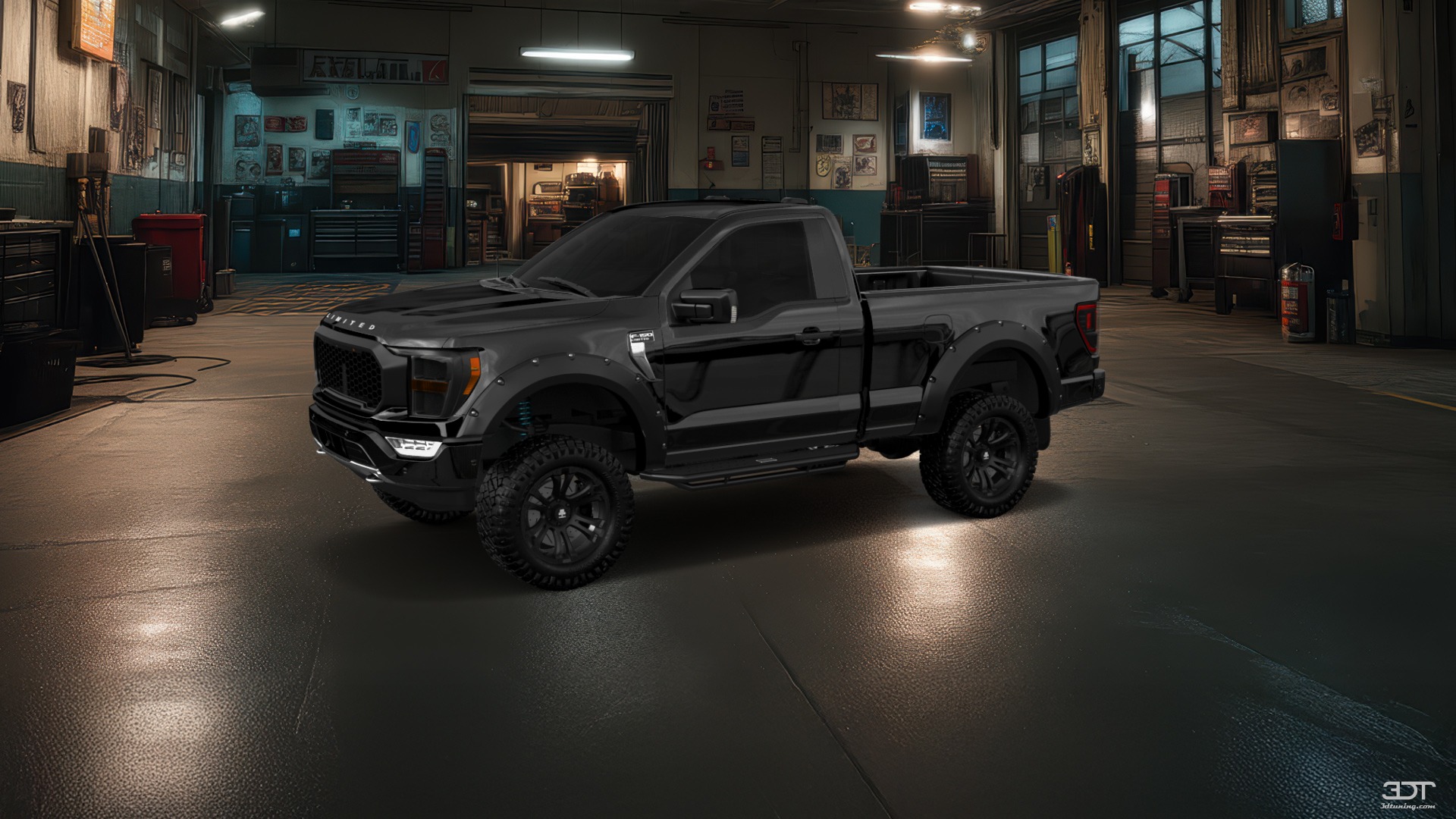 Ford F-150 6.5 box Truck 2022 tuning