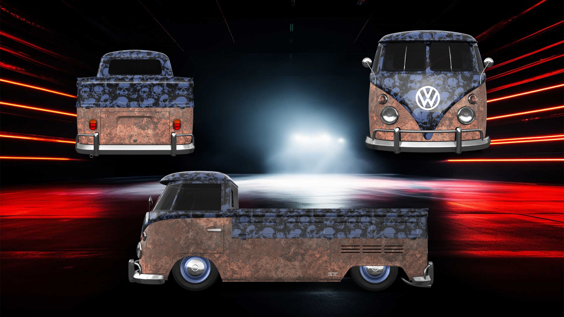Volkswagen T1 Van 1950 tuning