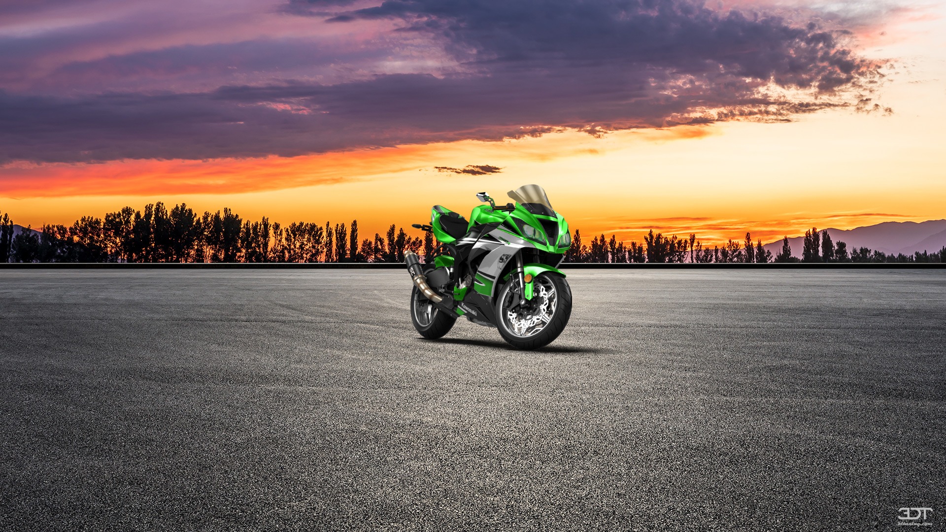 Kawasaki Ninja ZX 6R Sport Bike 2015