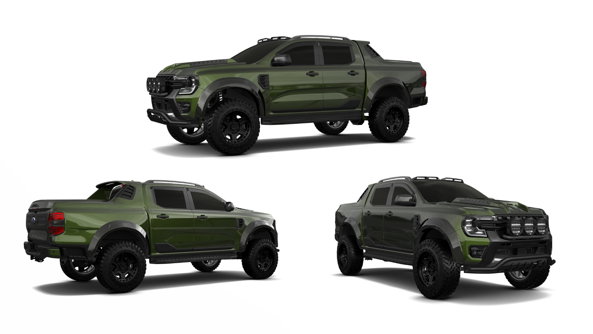 Ford Ranger 4 Door pickup truck 2022 Images