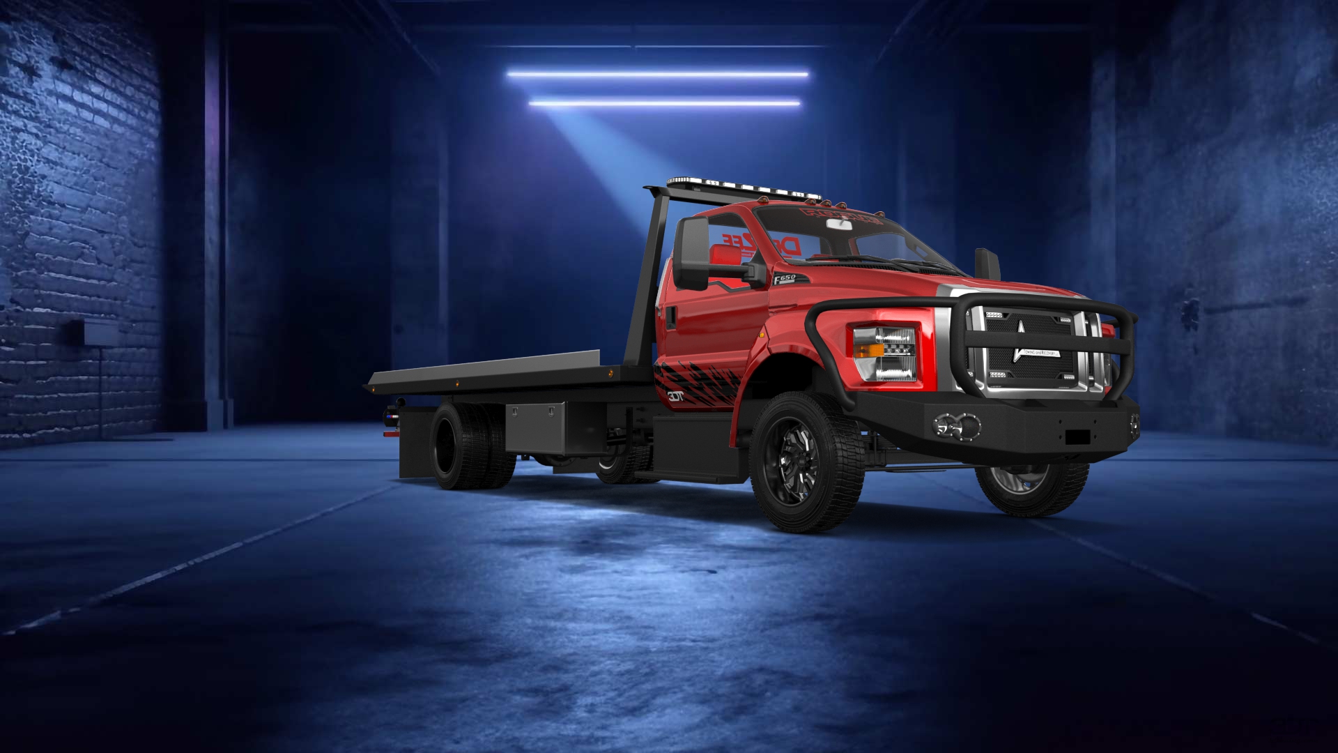 Ford F-650 Tow Truck Pickup 2016 tuning