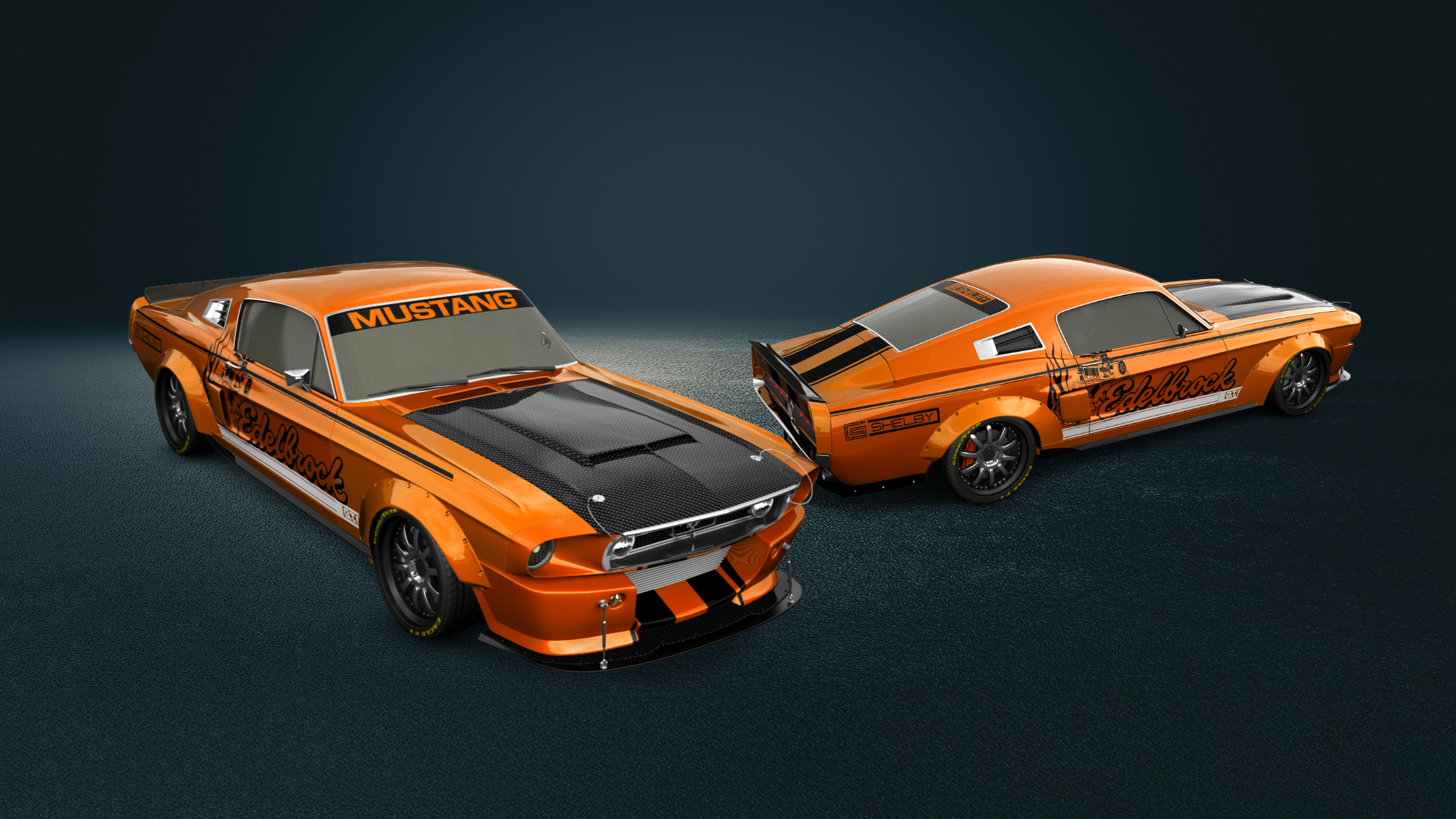 Mustang GT500 2 Door Coupe 1968 tuning