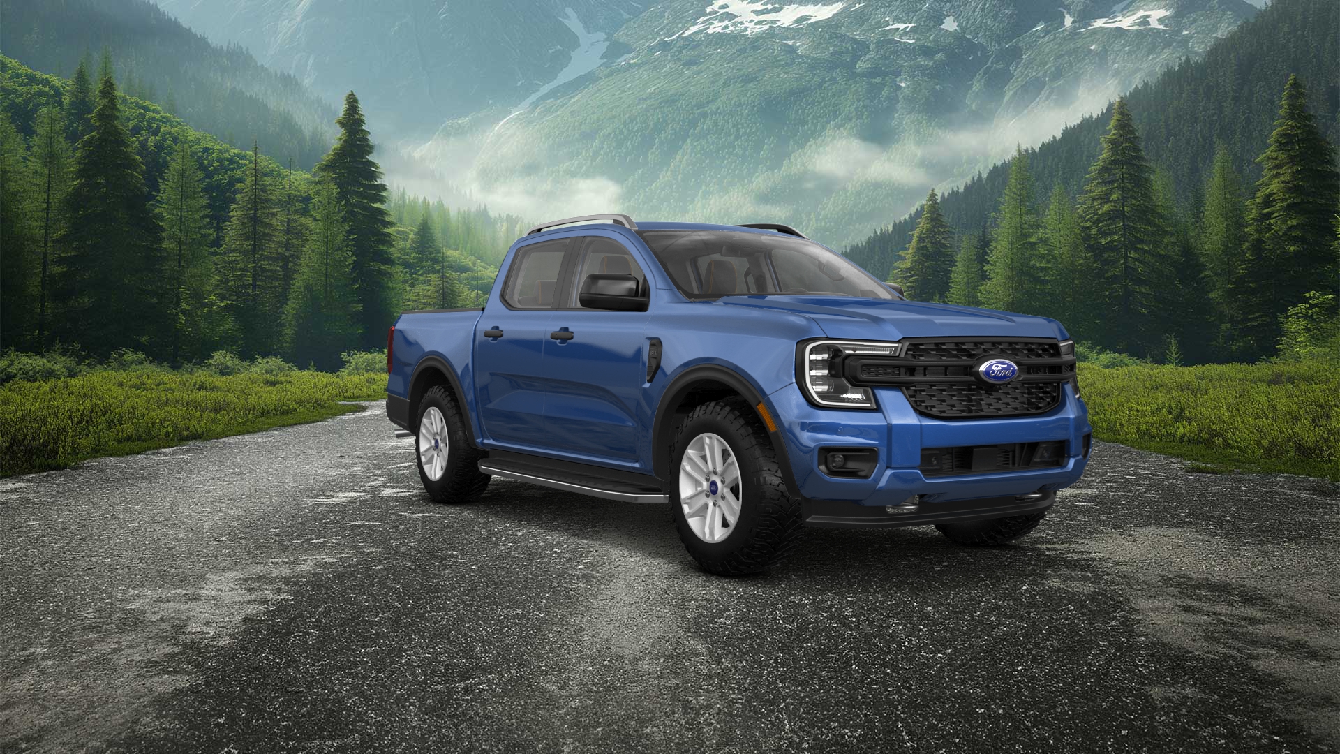 Ford Ranger 4 Door pickup truck 2022