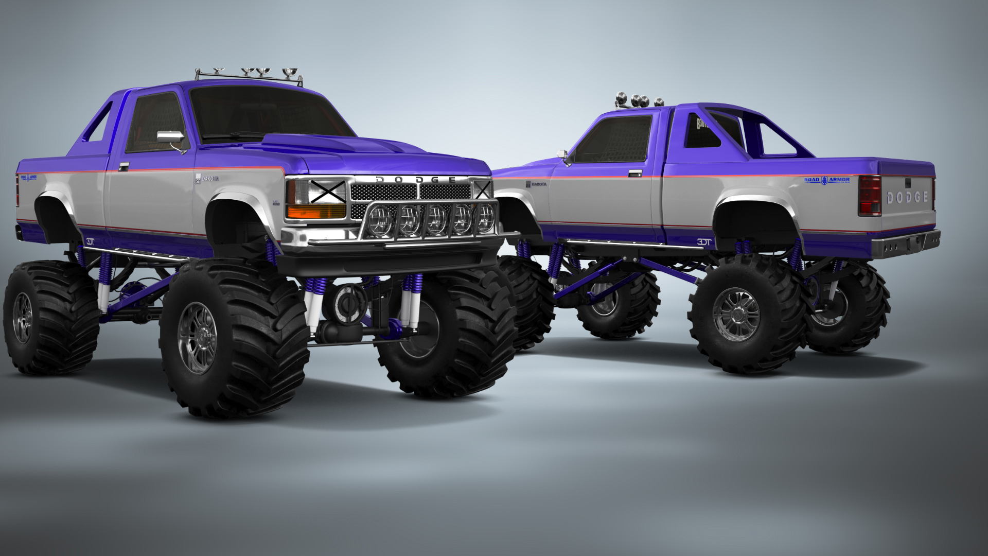 Dodge Dakota Regular Cab 2 Door pickup truck 1987 tuning