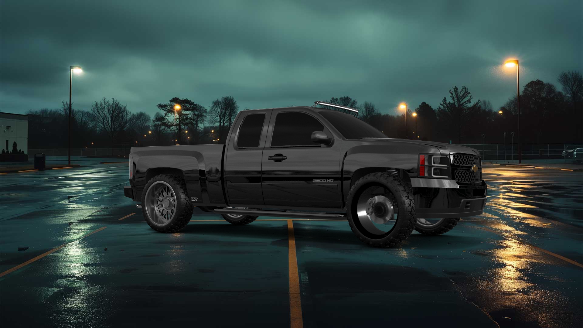 Chevrolet Silverado 2500 HD Extended Cab Pickup Truck 2007 tuning