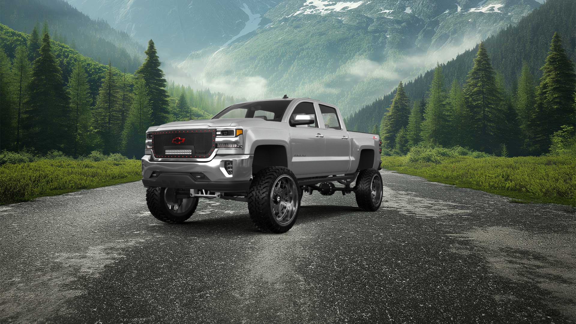 Chevrolet Silverado 1500 4 Door pickup truck 2016