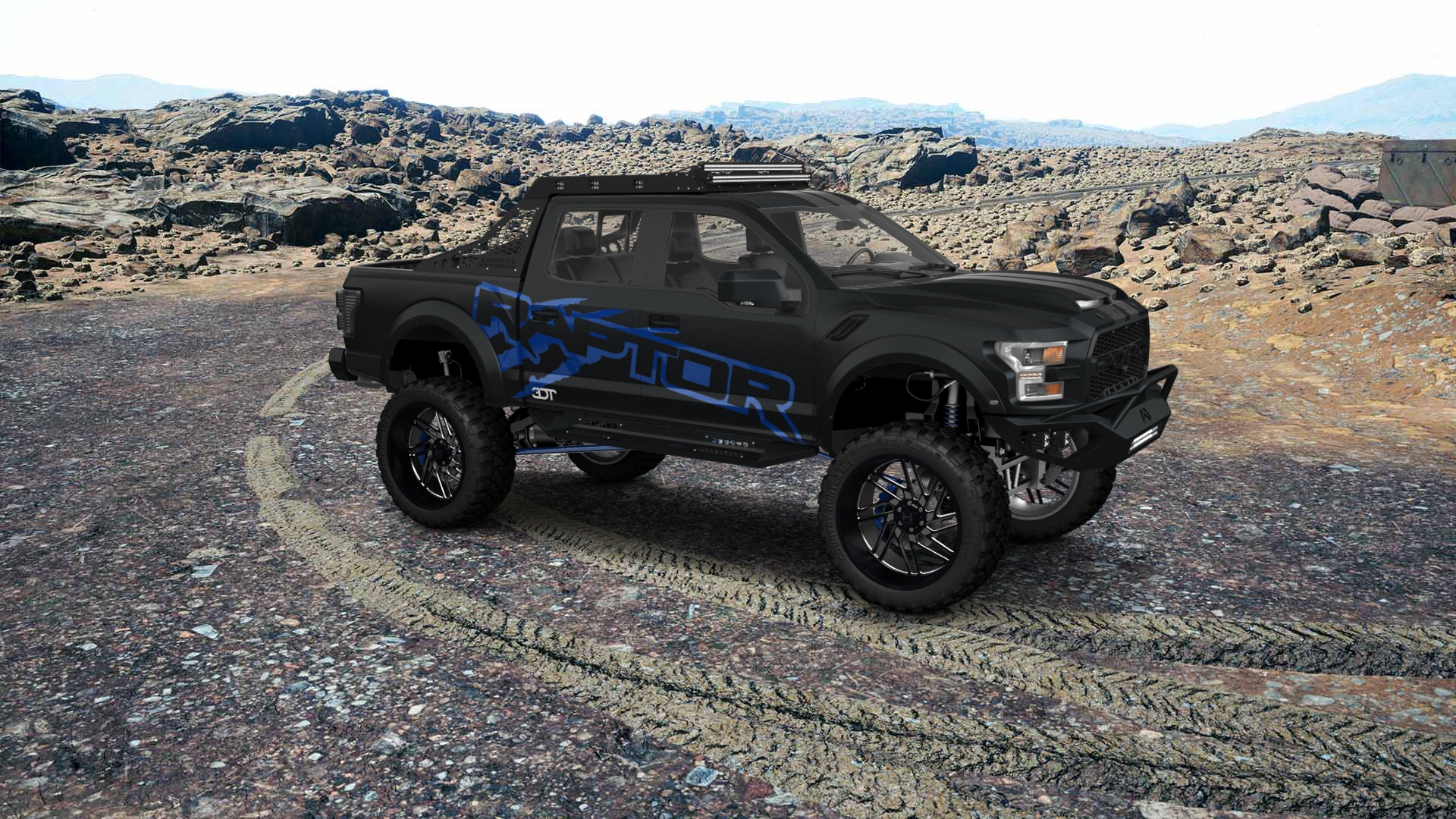 Ford F-150 Raptor 4 Door pickup truck 2017