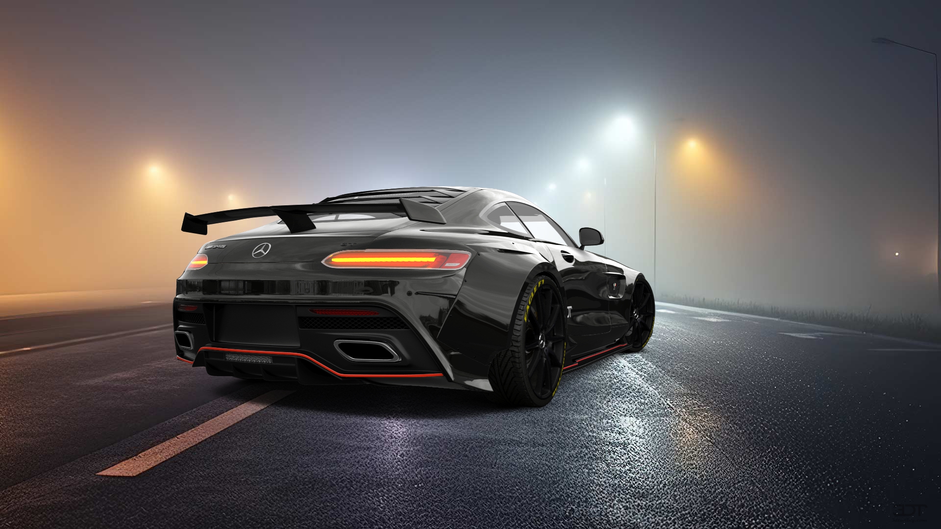 Mercedes AMG GT 2 door fastback coupe 2016