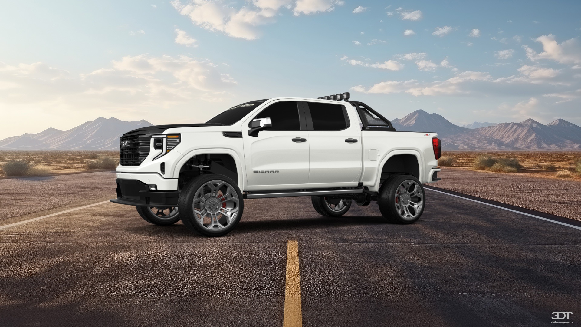GMC Sierra 1500 Crew Cab 5.8 ft box 4 Door pickup truck 2023 tuning