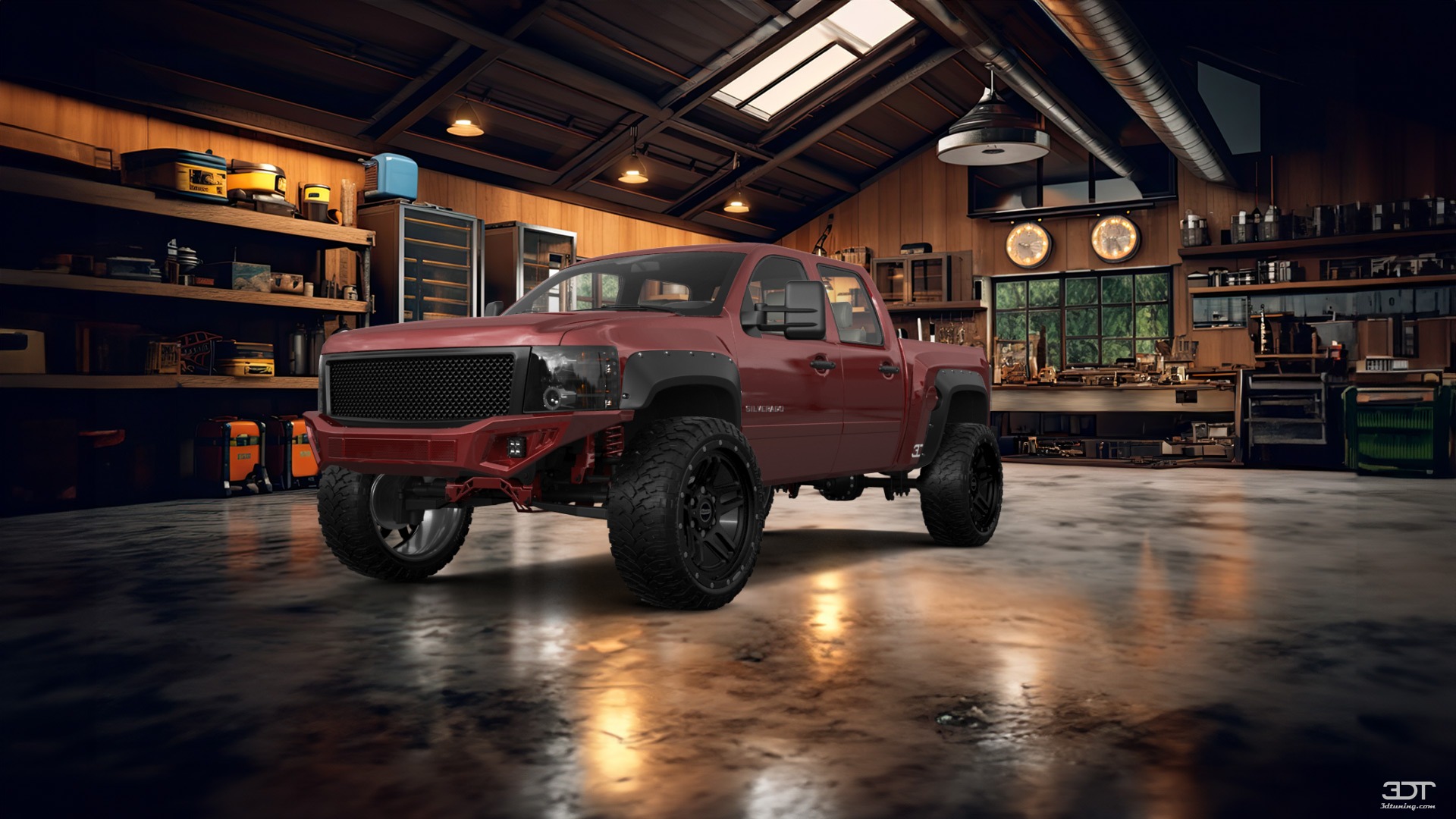 Chevrolet Silverado 1500 Crew Cab 4 Door pickup truck 2007