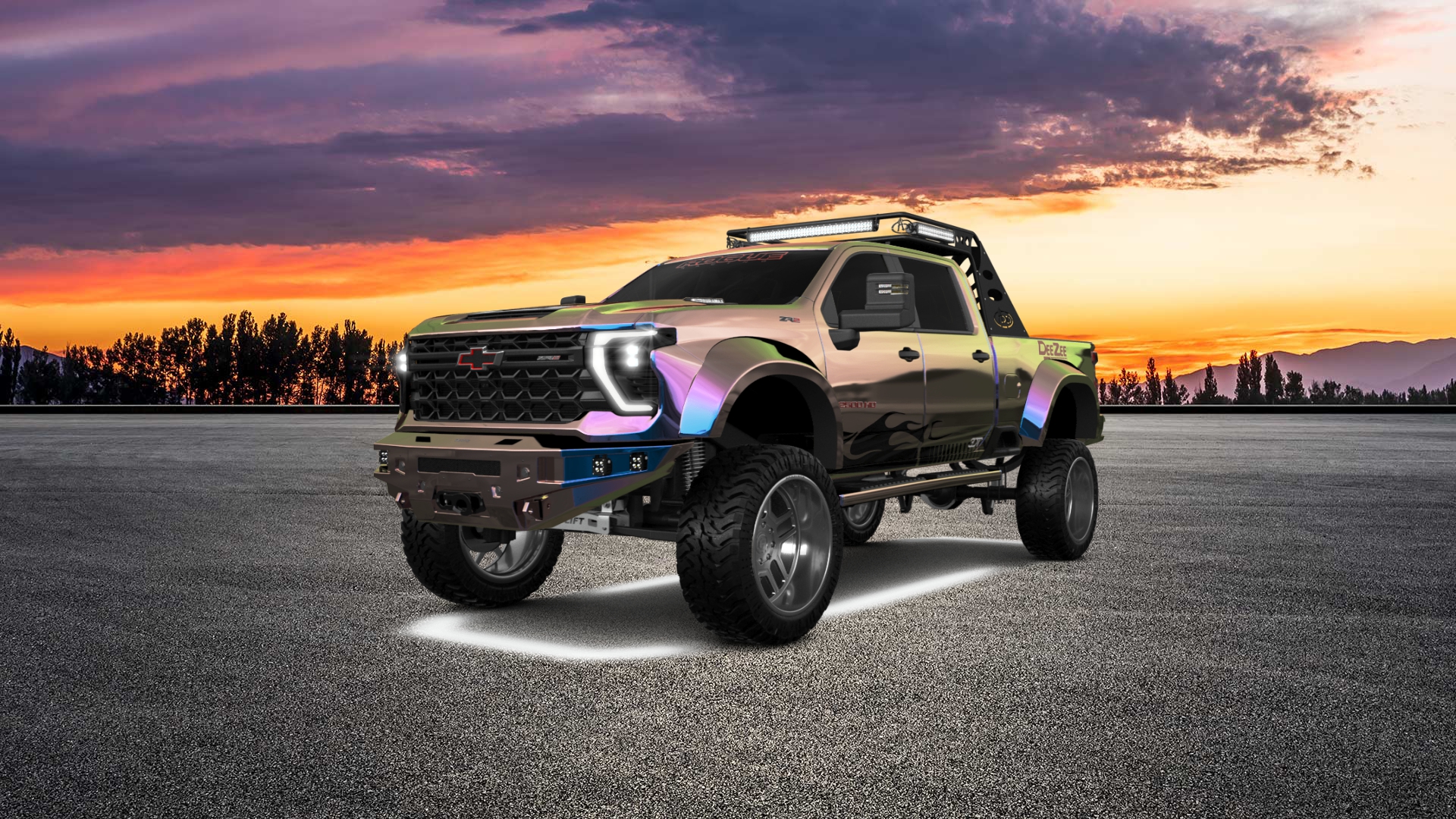 Chevrolet Silverado 2500 HD 4 Door pickup truck 2024 Images