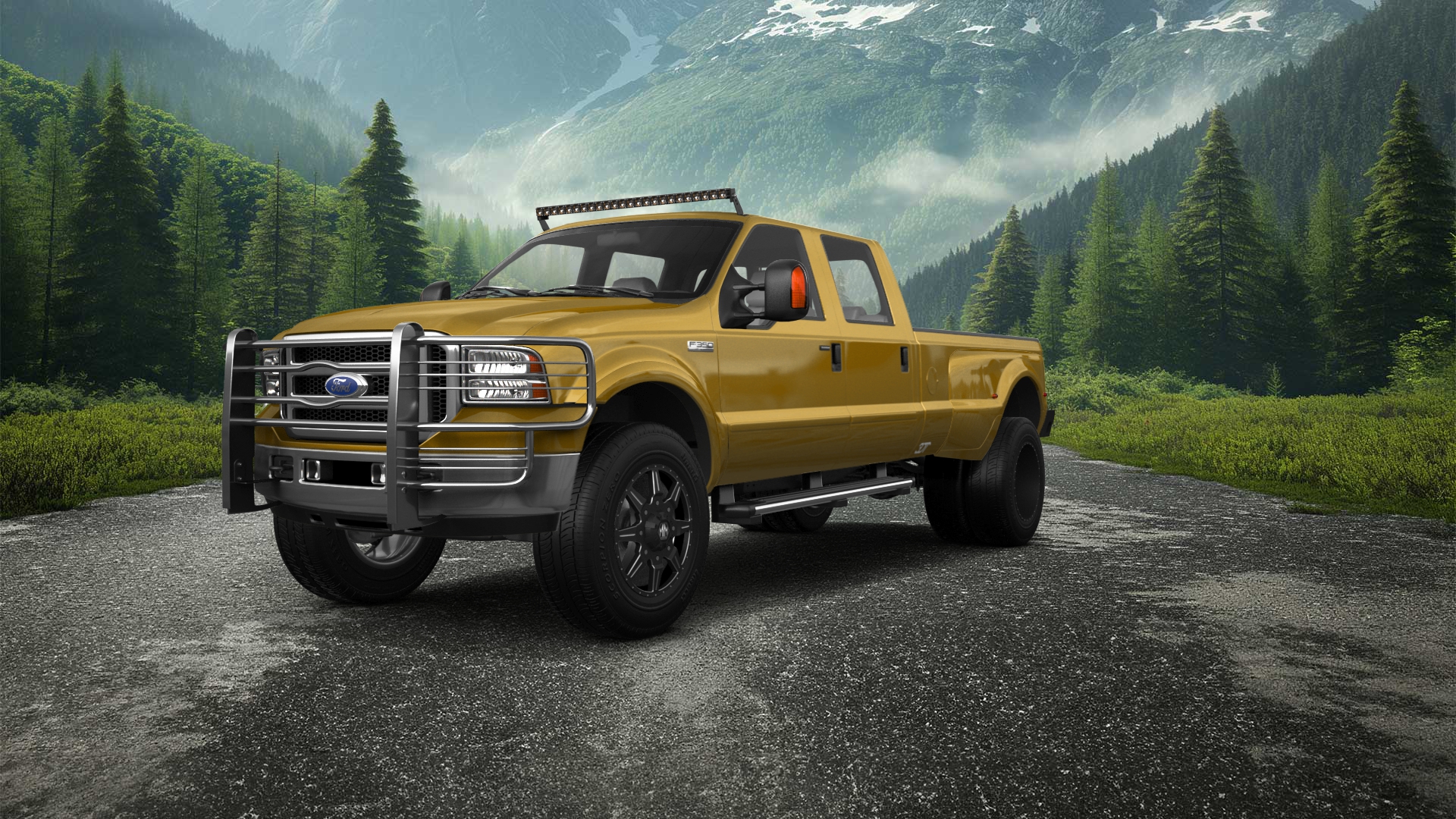 Ford F-350 DRW 4 Door pickup truck 1999