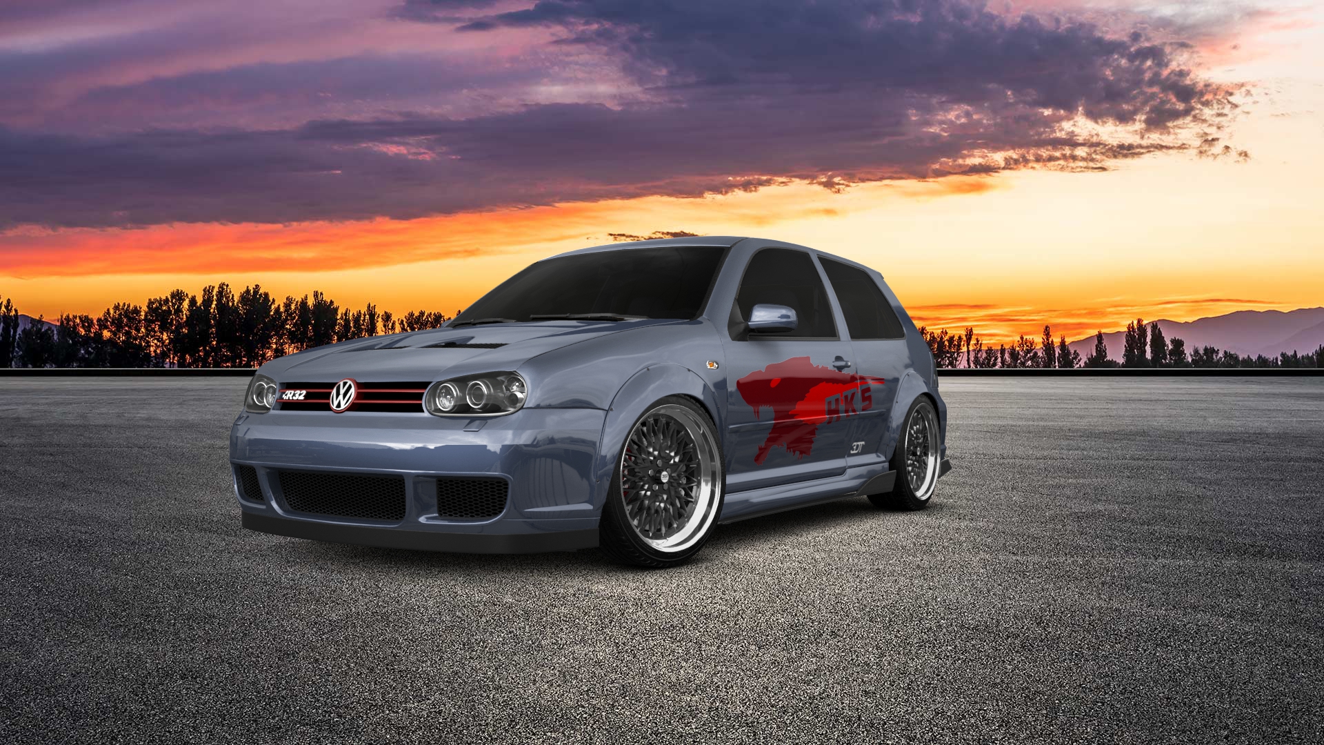 Volkswagen Golf 4 (mk4) 3 Door Hatchback 1997 tuning