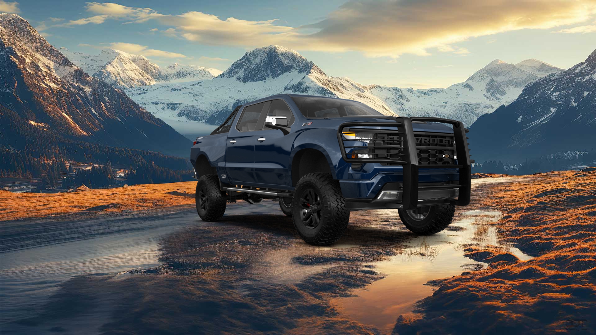 Chevrolet Silverado 1500 Crew Cab 5.8 ft box 4 Door pickup truck 2023