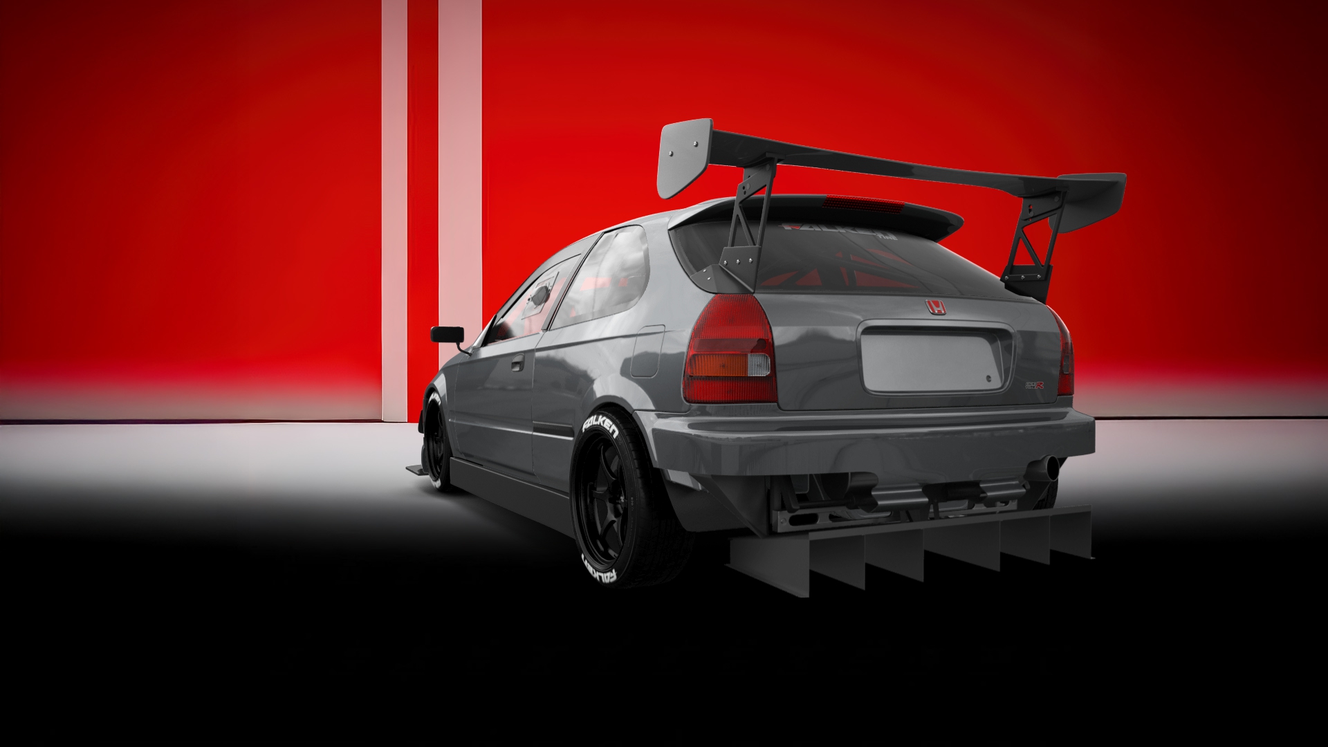Honda Civic 3 Door Hatchback 1997 tuning