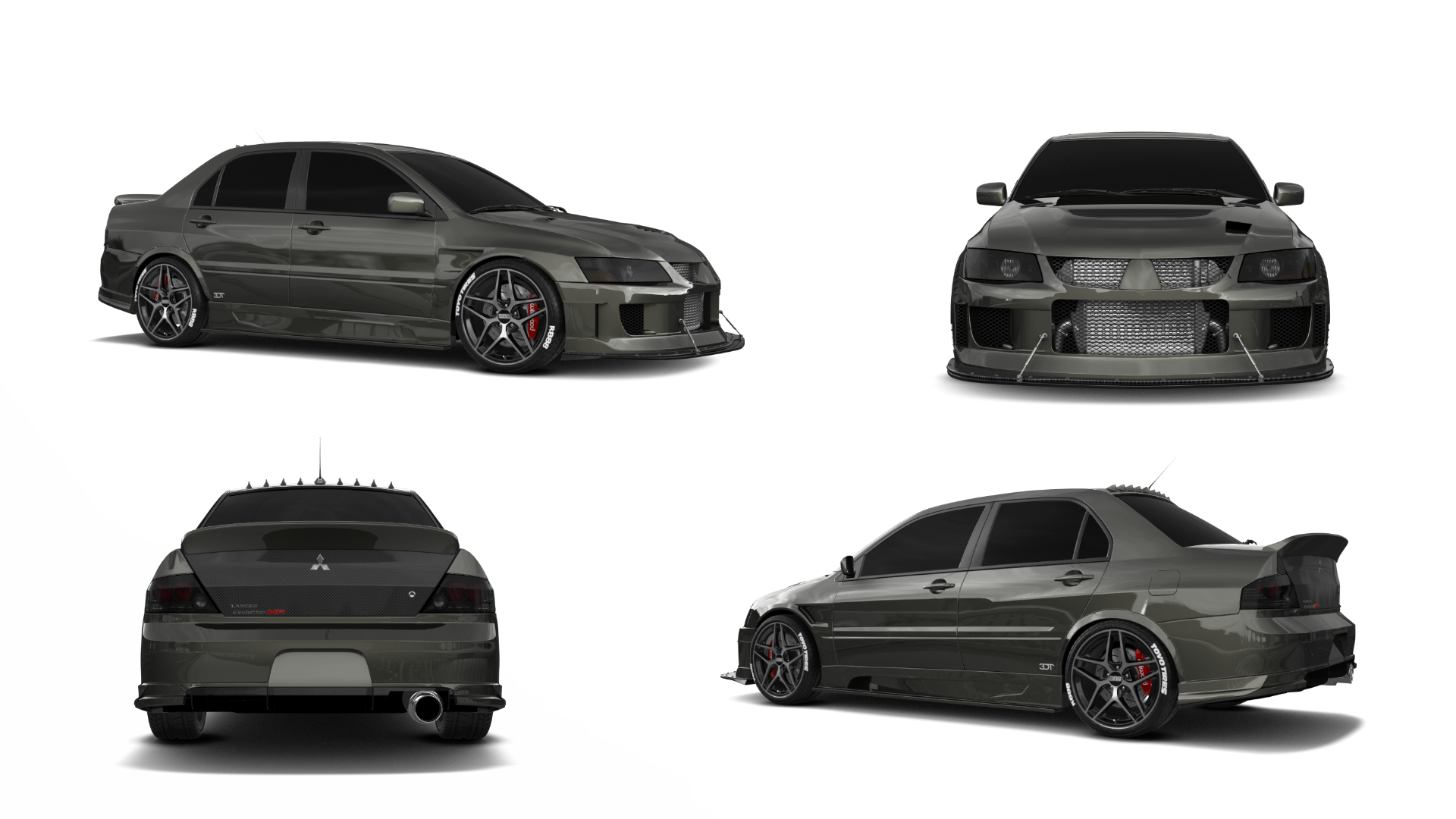 Mitsubishi Lancer Evo IX 4 Door Saloon 2005 Images