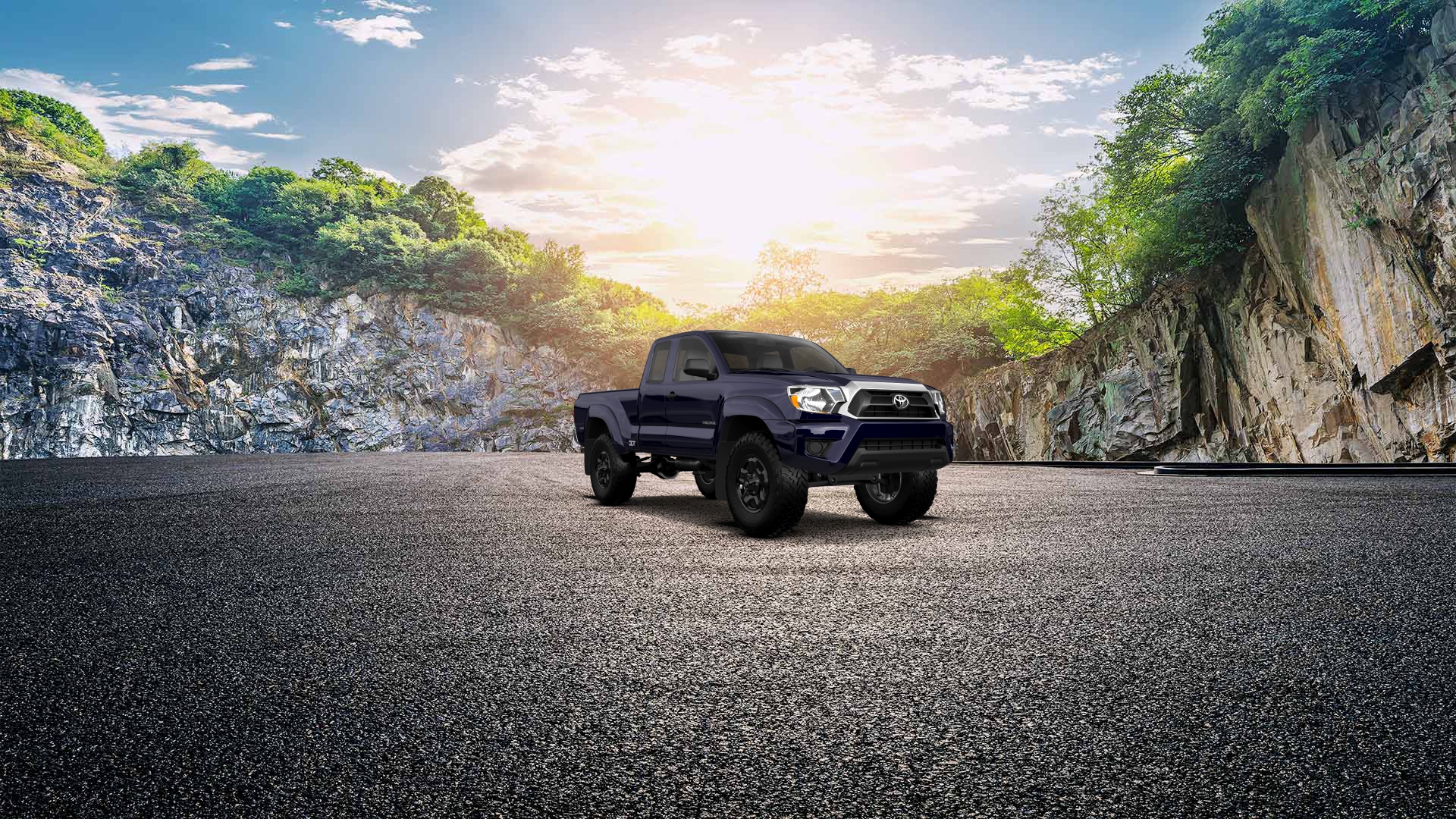 Toyota Tacoma Access Cab 6.2 ft box Pickup Truck 2012 tuning