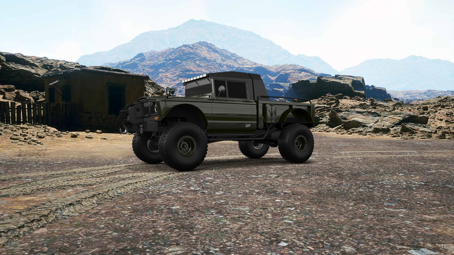 Jeep Kaiser M715 2 Door pickup truck 1968