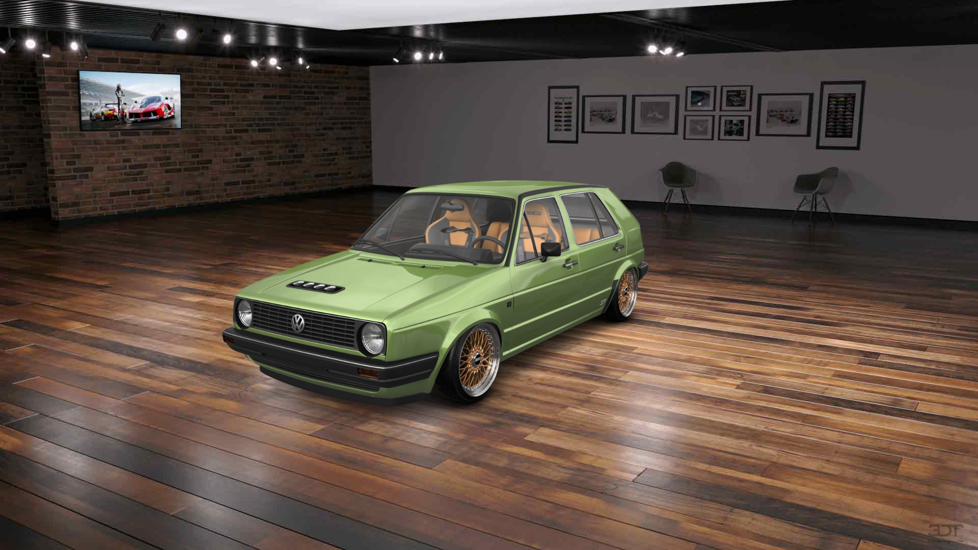 Volkswagen Golf Mk2 5 Door Hatchback 1983 tuning