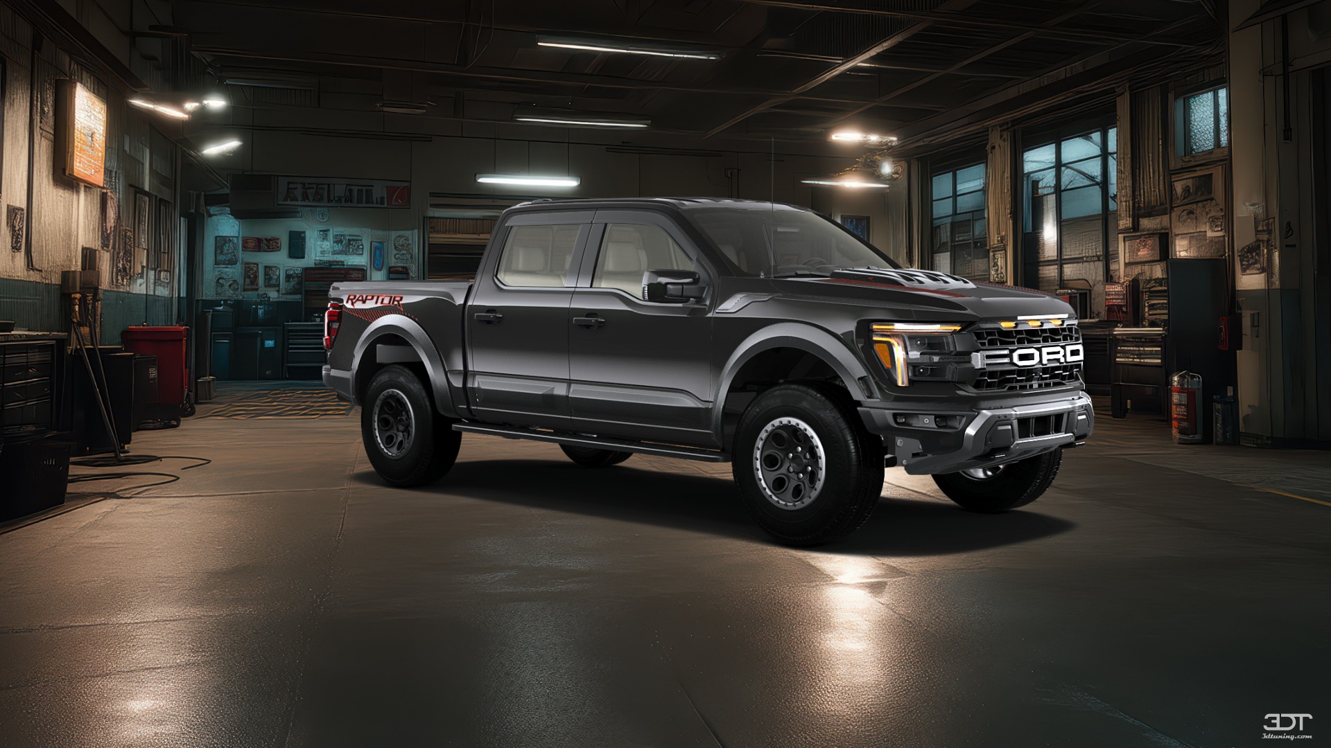 Ford F-150 Raptor 4 Door pickup truck 2024 tuning