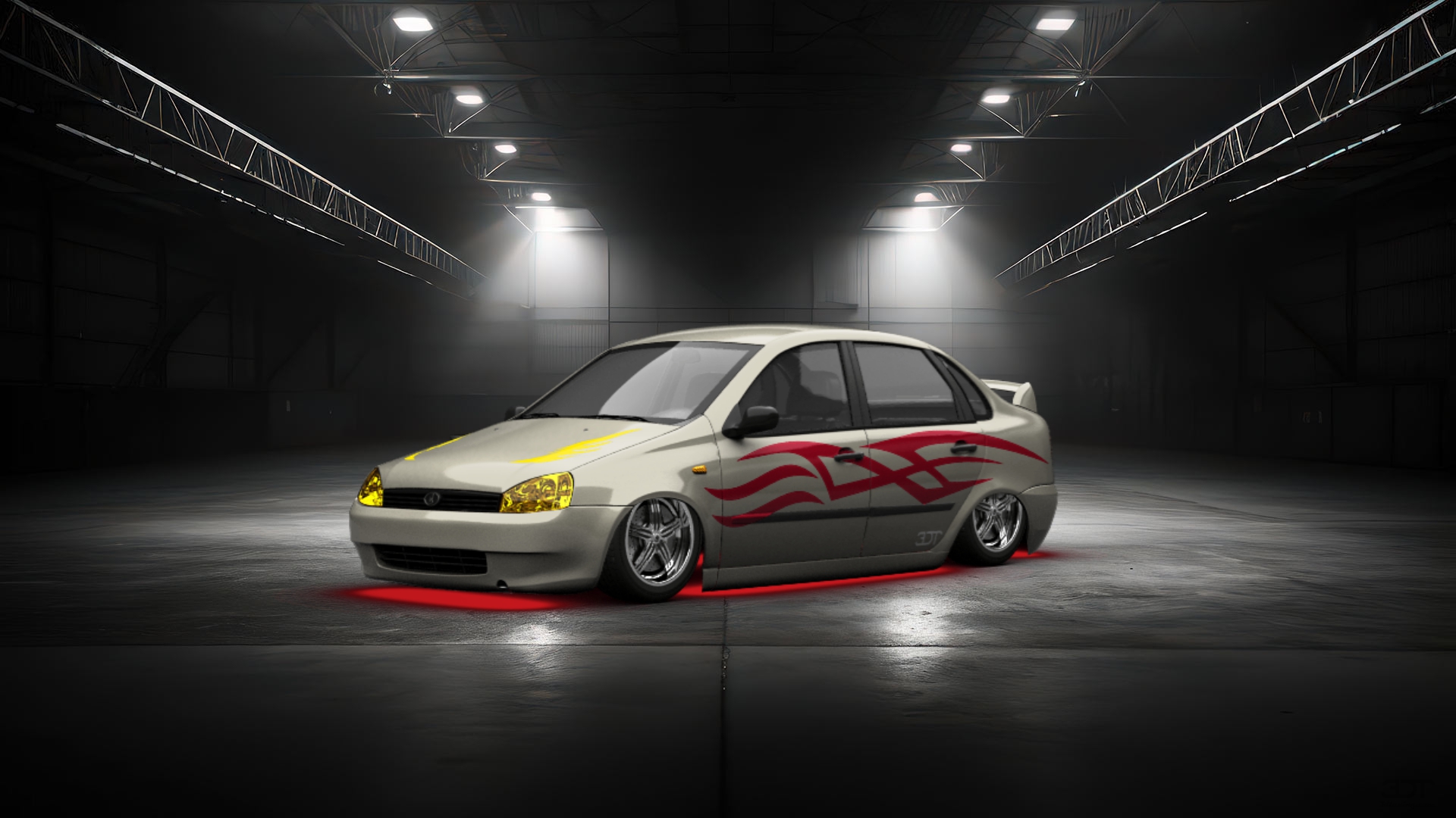 Lada Kalina 1118 Sedan 2010 tuning