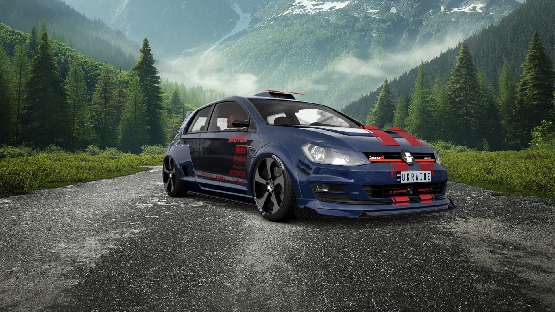 Volkswagen Golf 7 3 Door Hatchback 2013 tuning