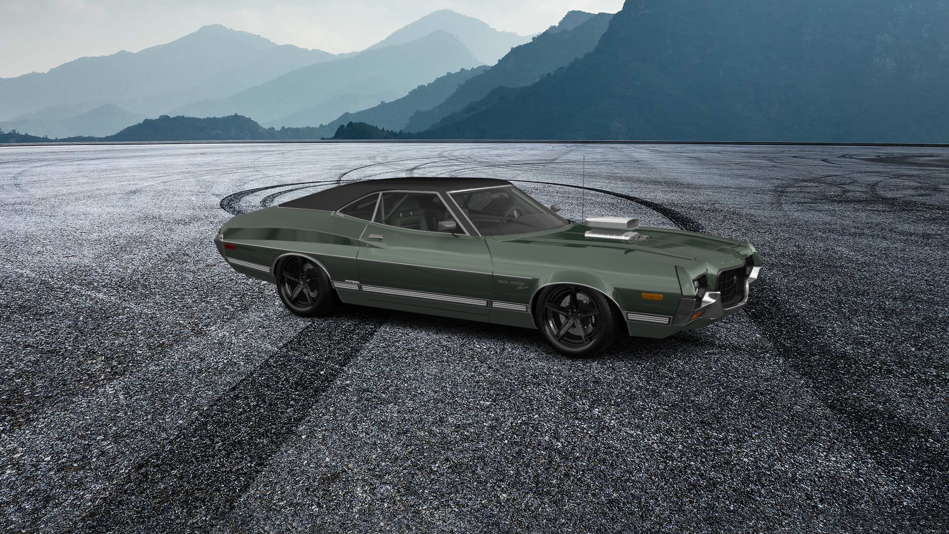 Ford Gran Torino Sport 2 Door Hardtop 1972