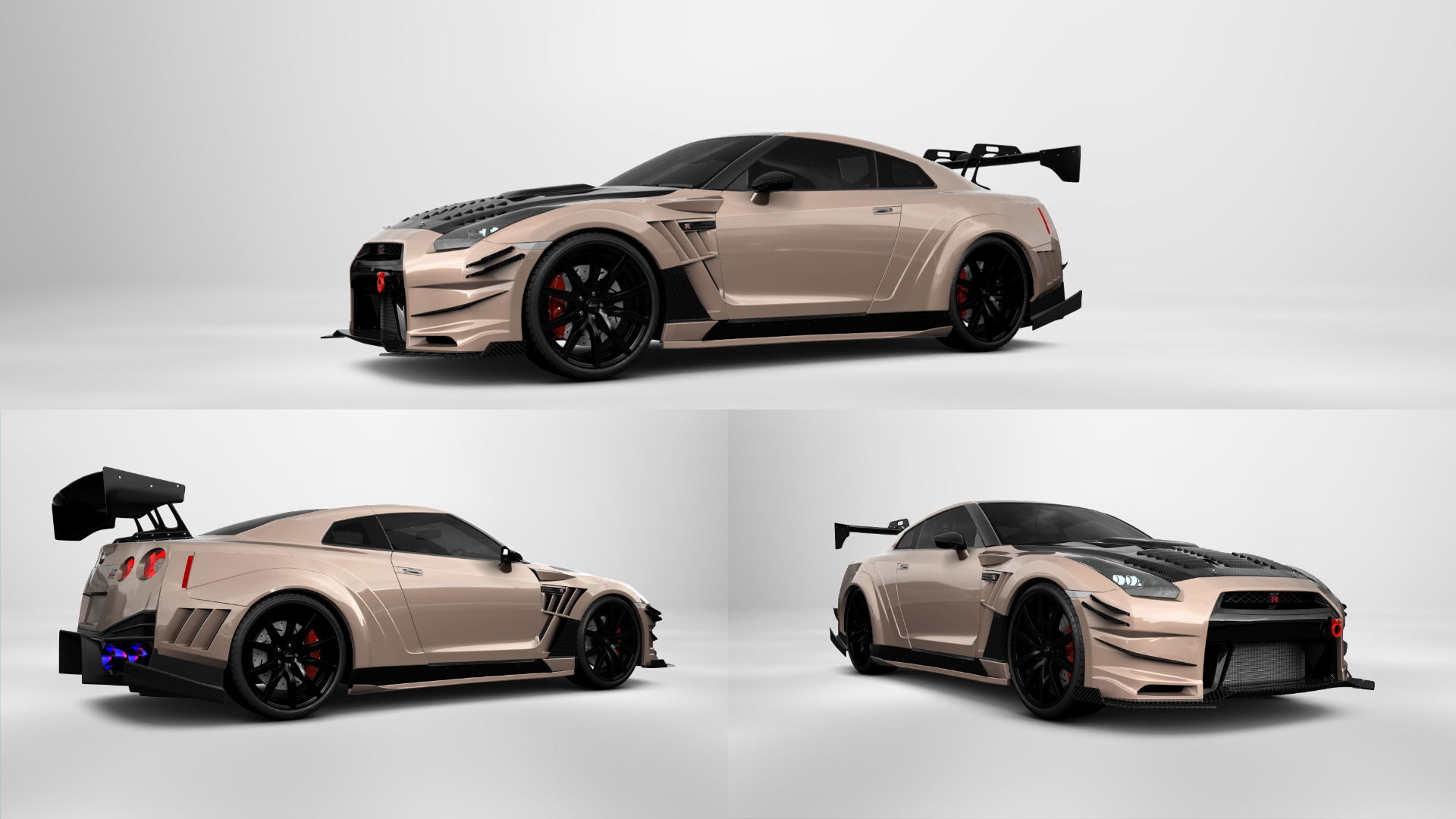 Nissan GT-R 2 Door Coupe 2010 tuning