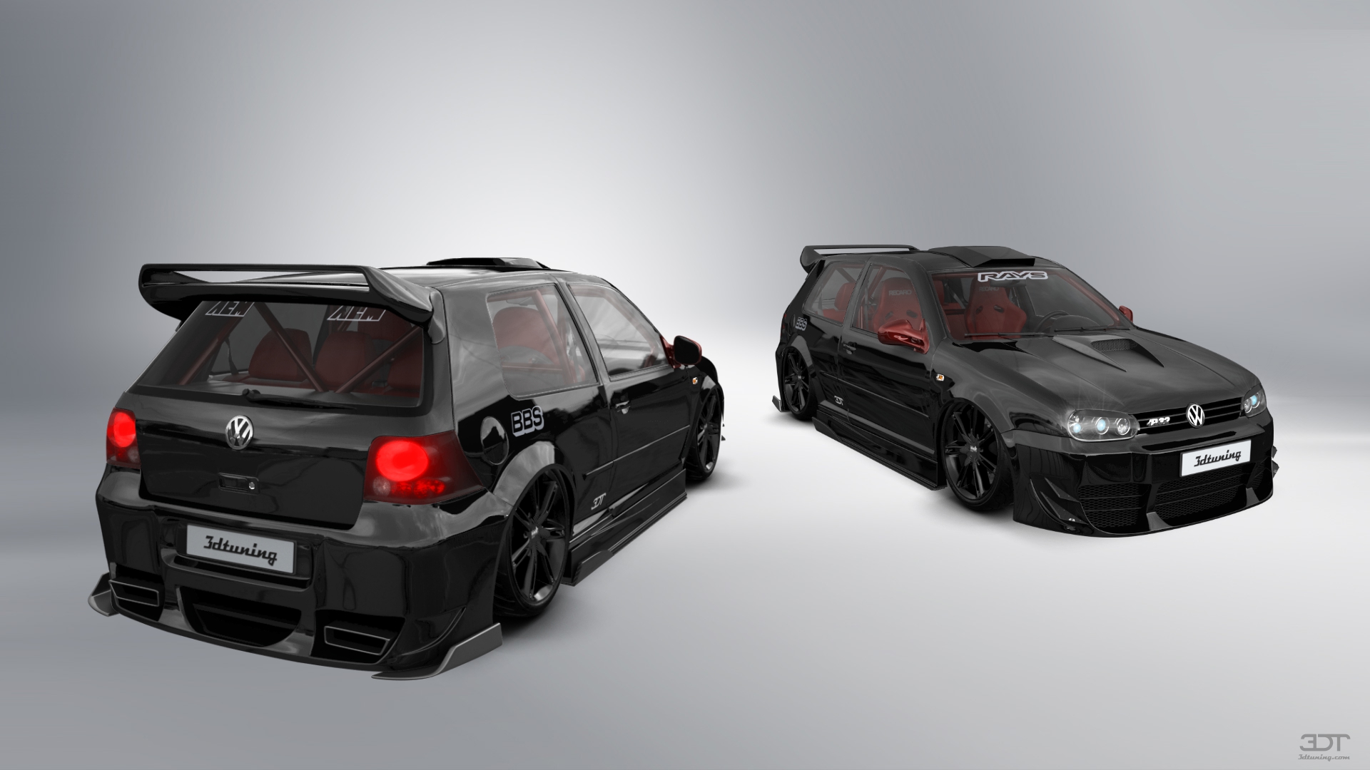 Volkswagen Golf 4 (mk4) 3 Door Hatchback 1997 tuning