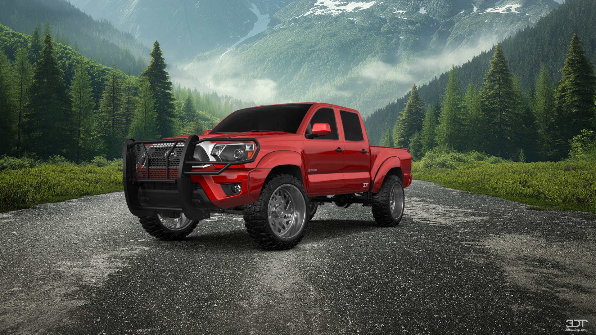 Toyota Tacoma Crew Cab 5.1 ft box 4 Door pickup truck 2012