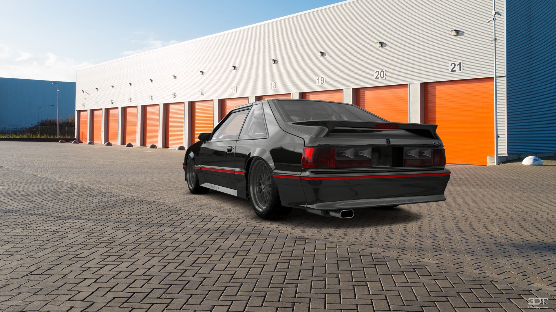 Ford Mustang 3 Door Hatchback 1988