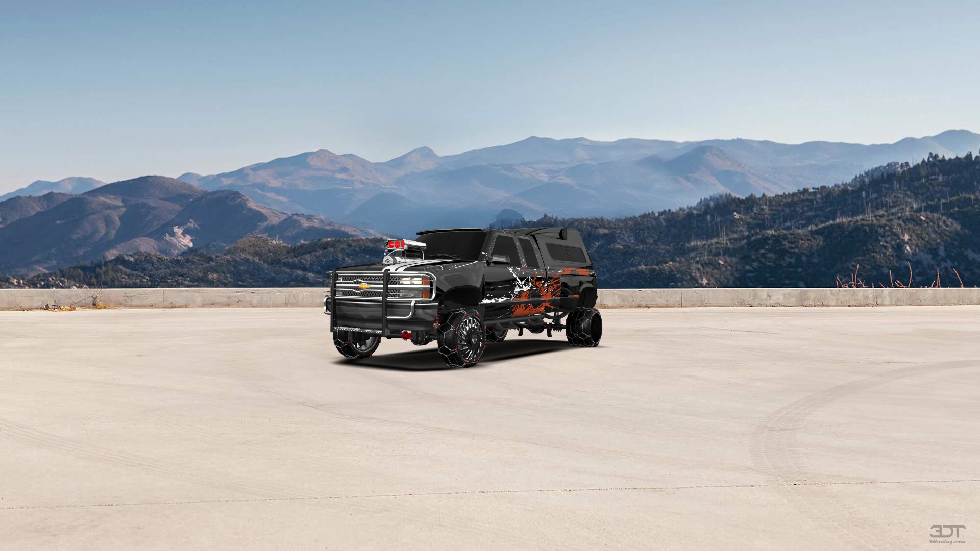 Chevrolet K3500 Extended Cab Pickup Truck 1988 tuning