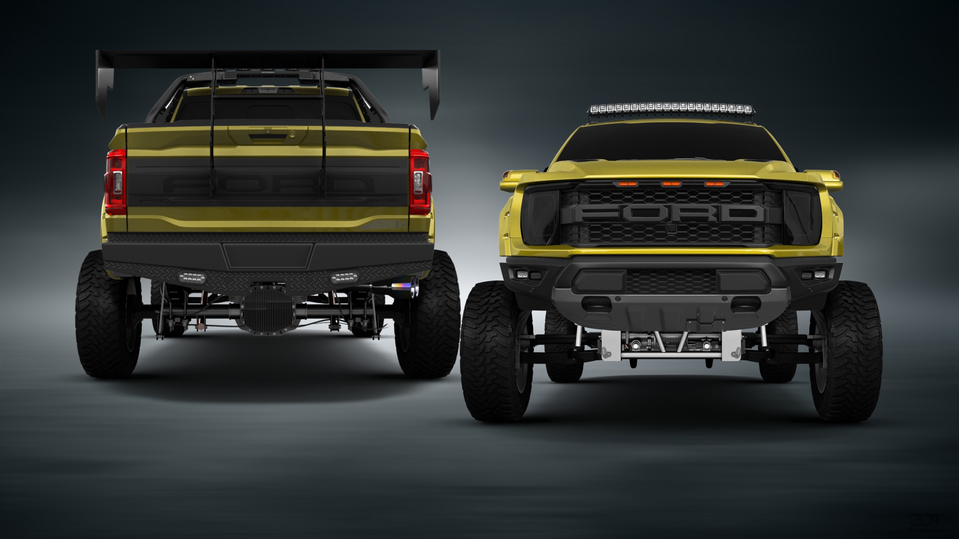 Ford F-150 Raptor 4 Door pickup truck 2021