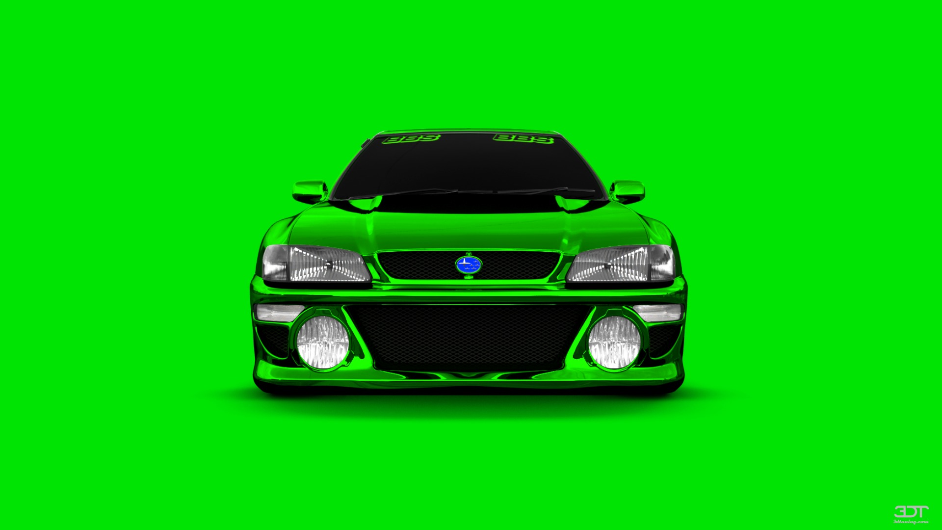 Subaru Impreza WRX STI 22B 2 Door Coupe 2000 tuning