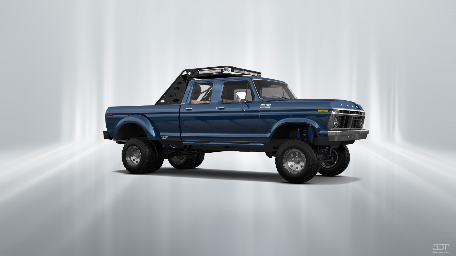 Ford F-350 Dually 4 Door pickup truck 1973