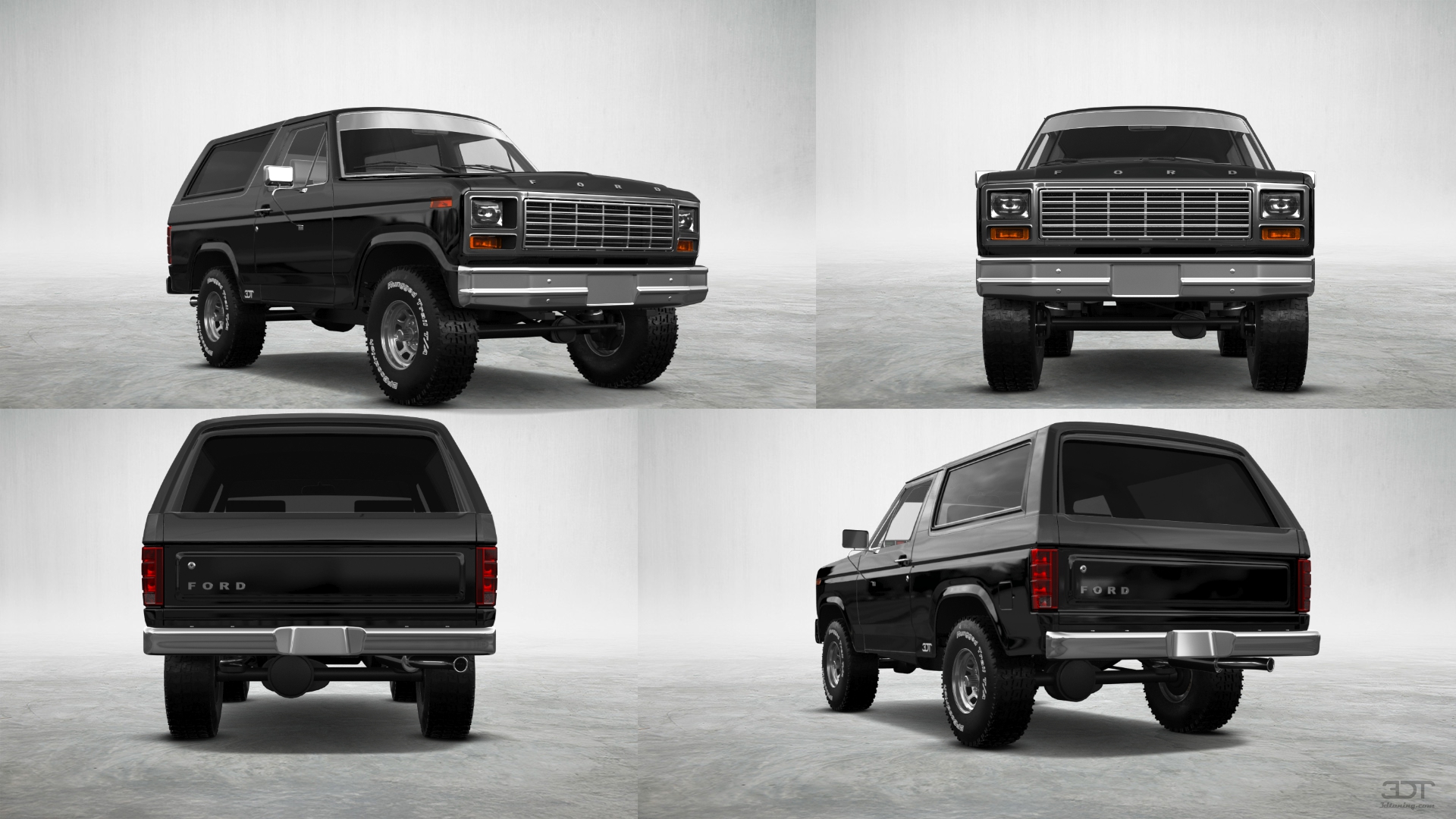 Ford Bronco 3 Door SUV 1980 tuning