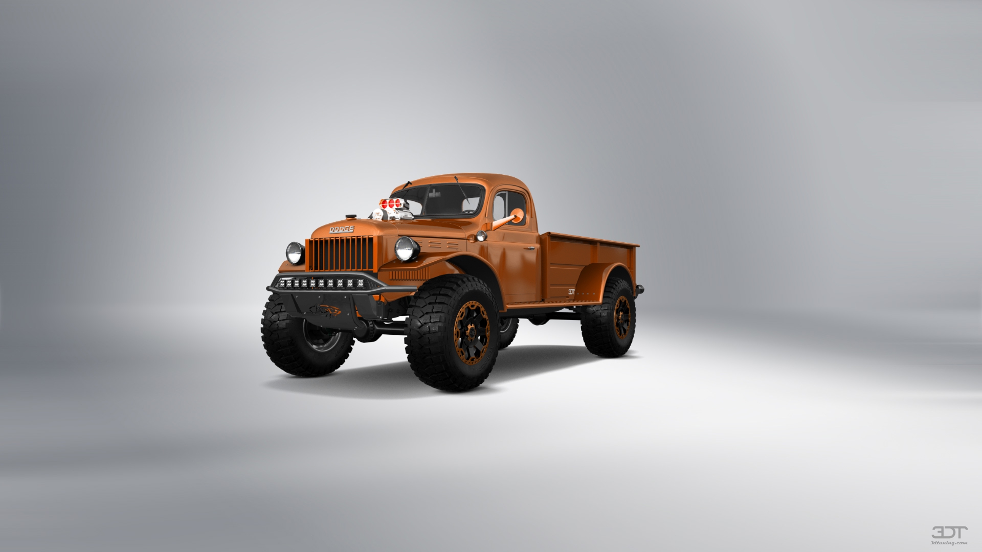 Dodge Power Wagon 2 Door pickup truck 1947 tuning