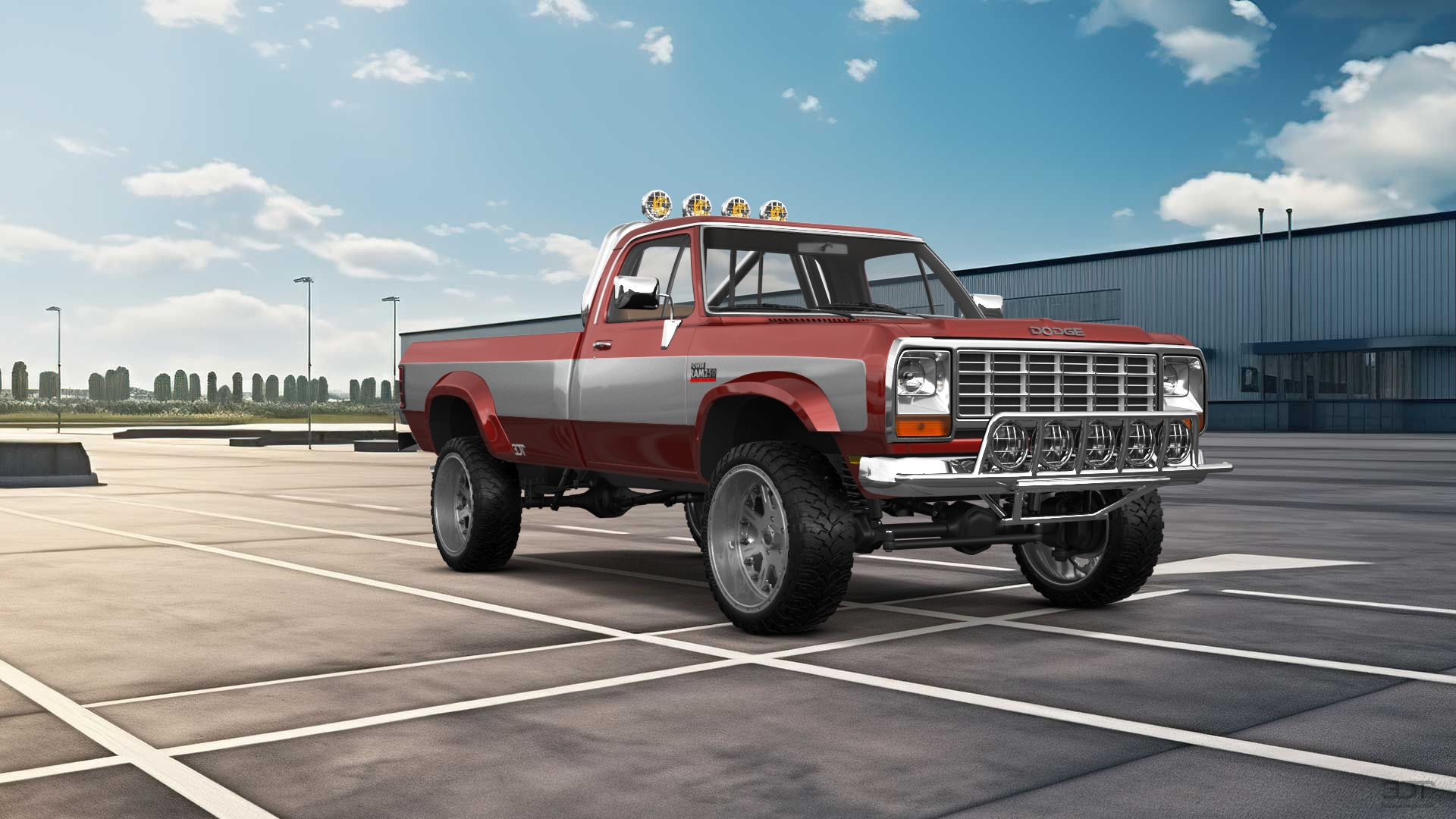 Dodge Ram 250 Regular Cab 2 Door pickup truck 1983 tuning