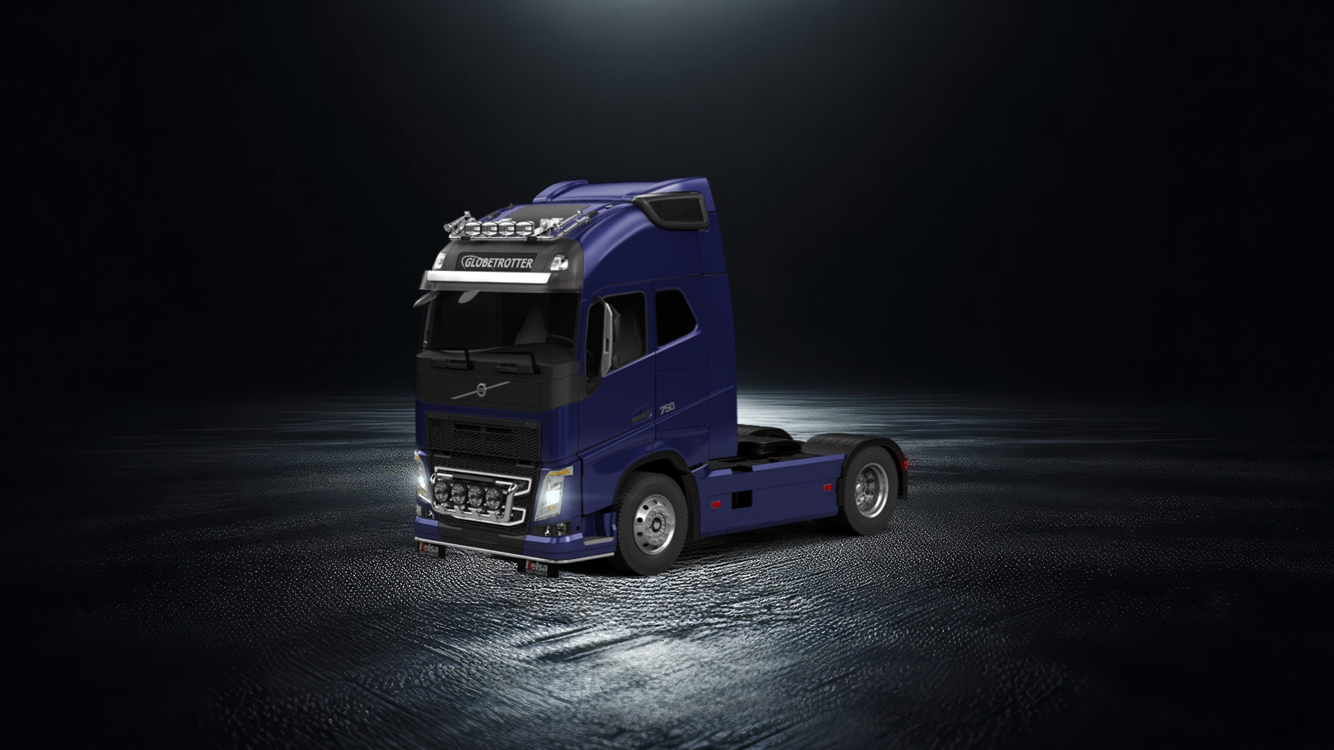 Volvo FH16 Globetrotter XL Cab Truck 2013 tuning