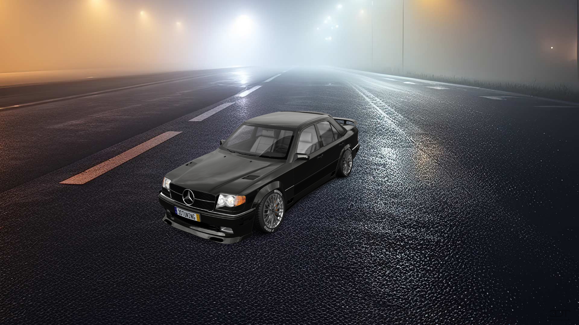 Mercedes E-Class Sedan 1984 tuning