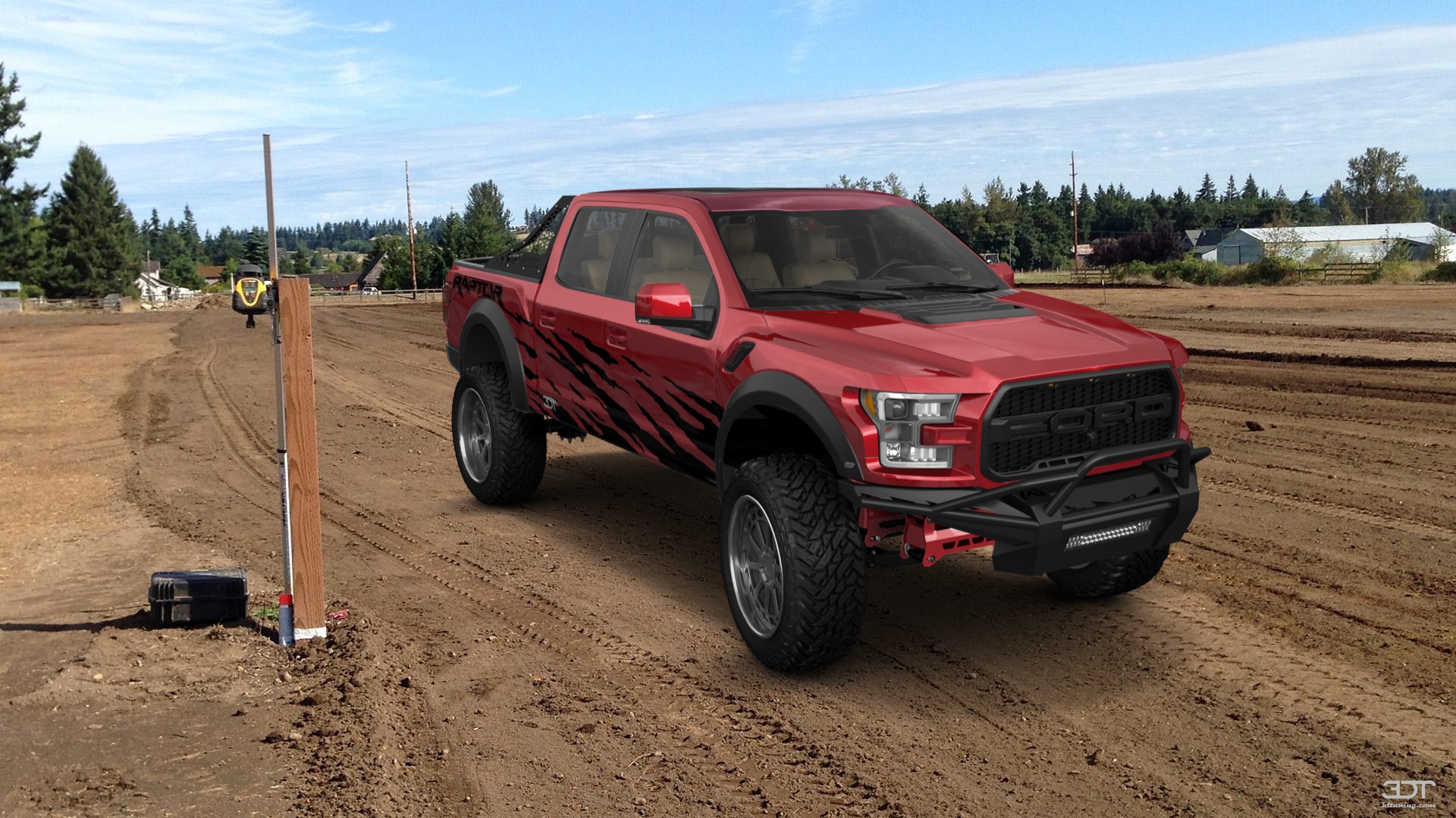 Ford F-150 Raptor 4 Door pickup truck 2017 tuning