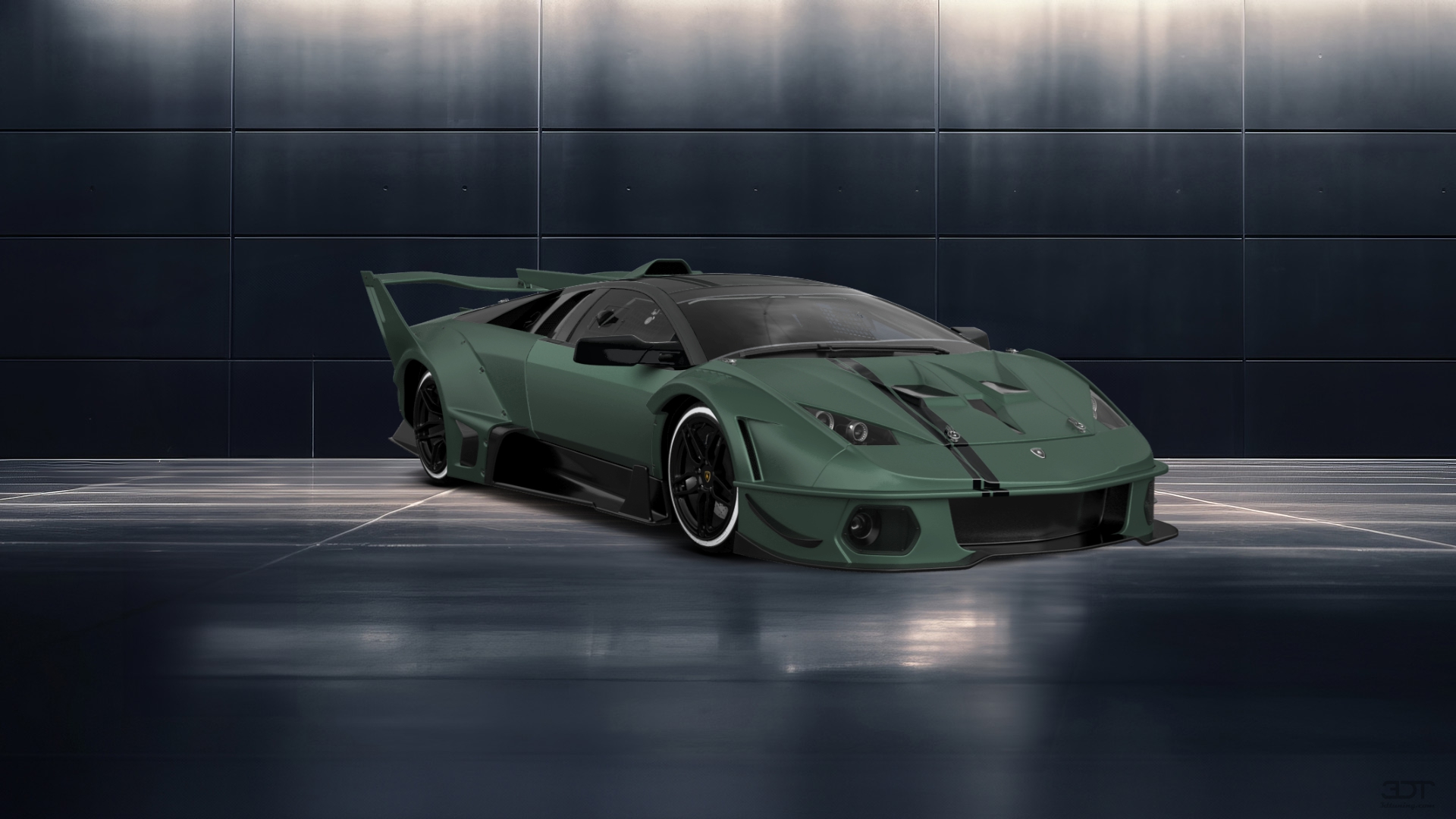 Lamborghini Murcielago 2 Door Coupe 2001 tuning