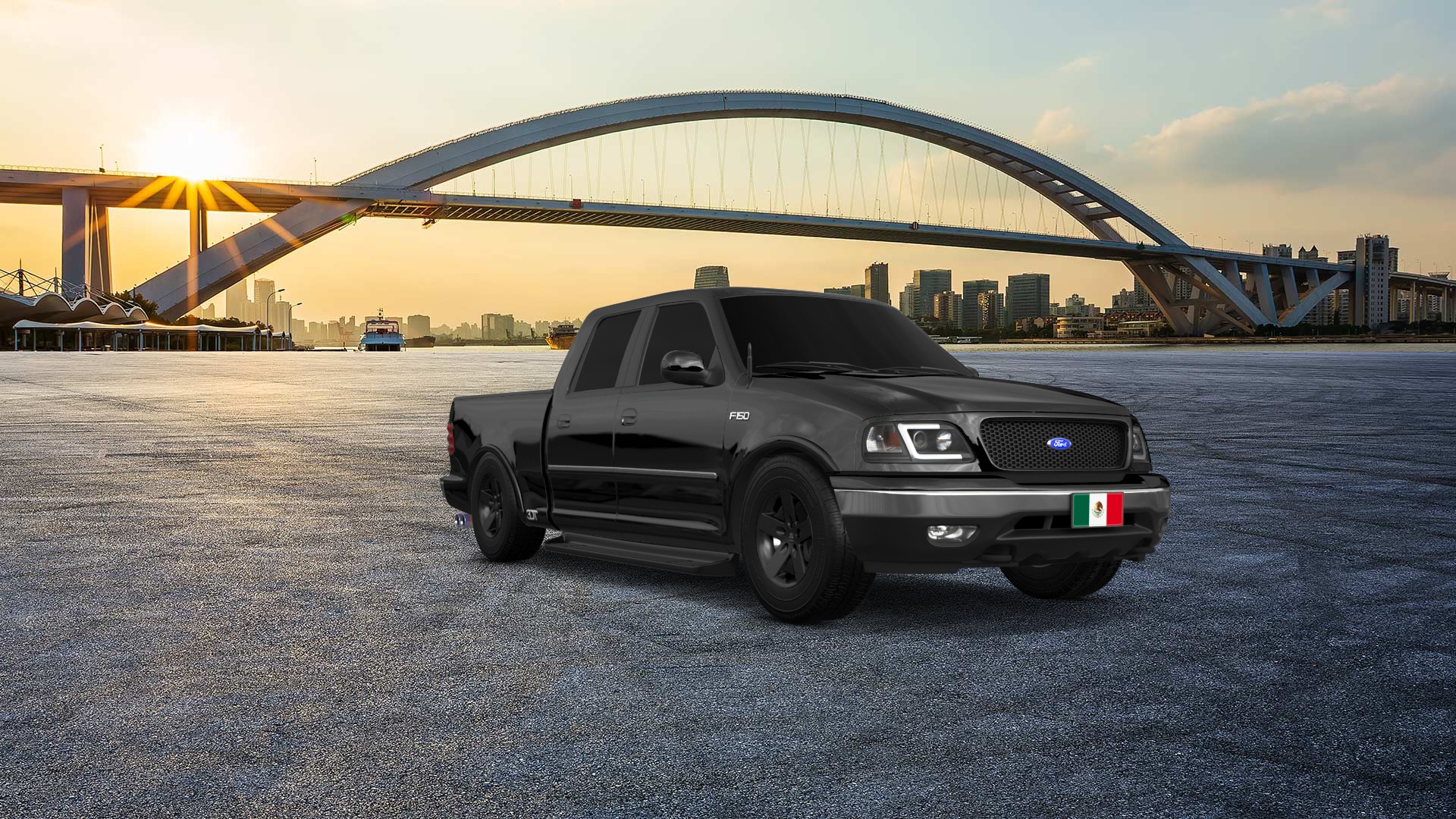 Ford F-150 SuperCrew 4 Door pickup truck 1997 tuning