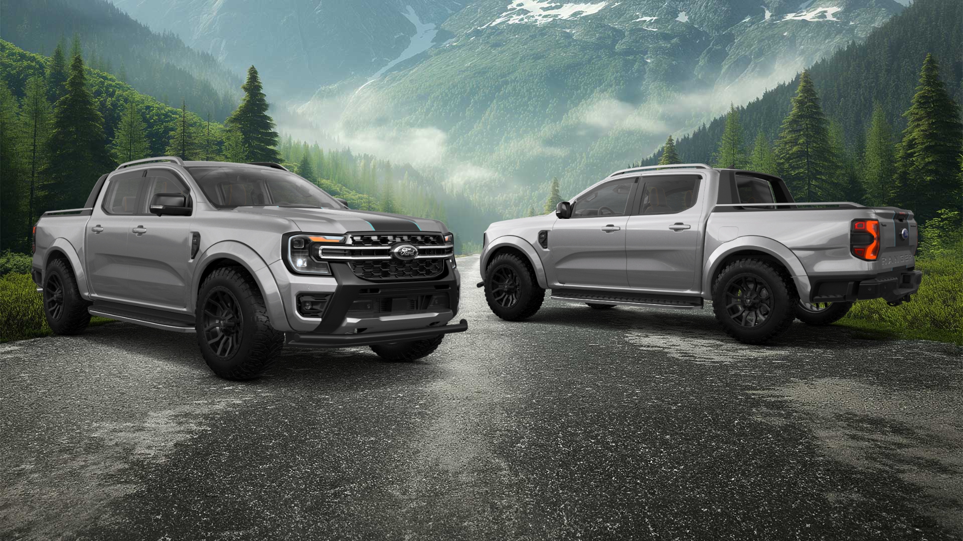 Ford Ranger 4 Door pickup truck 2022