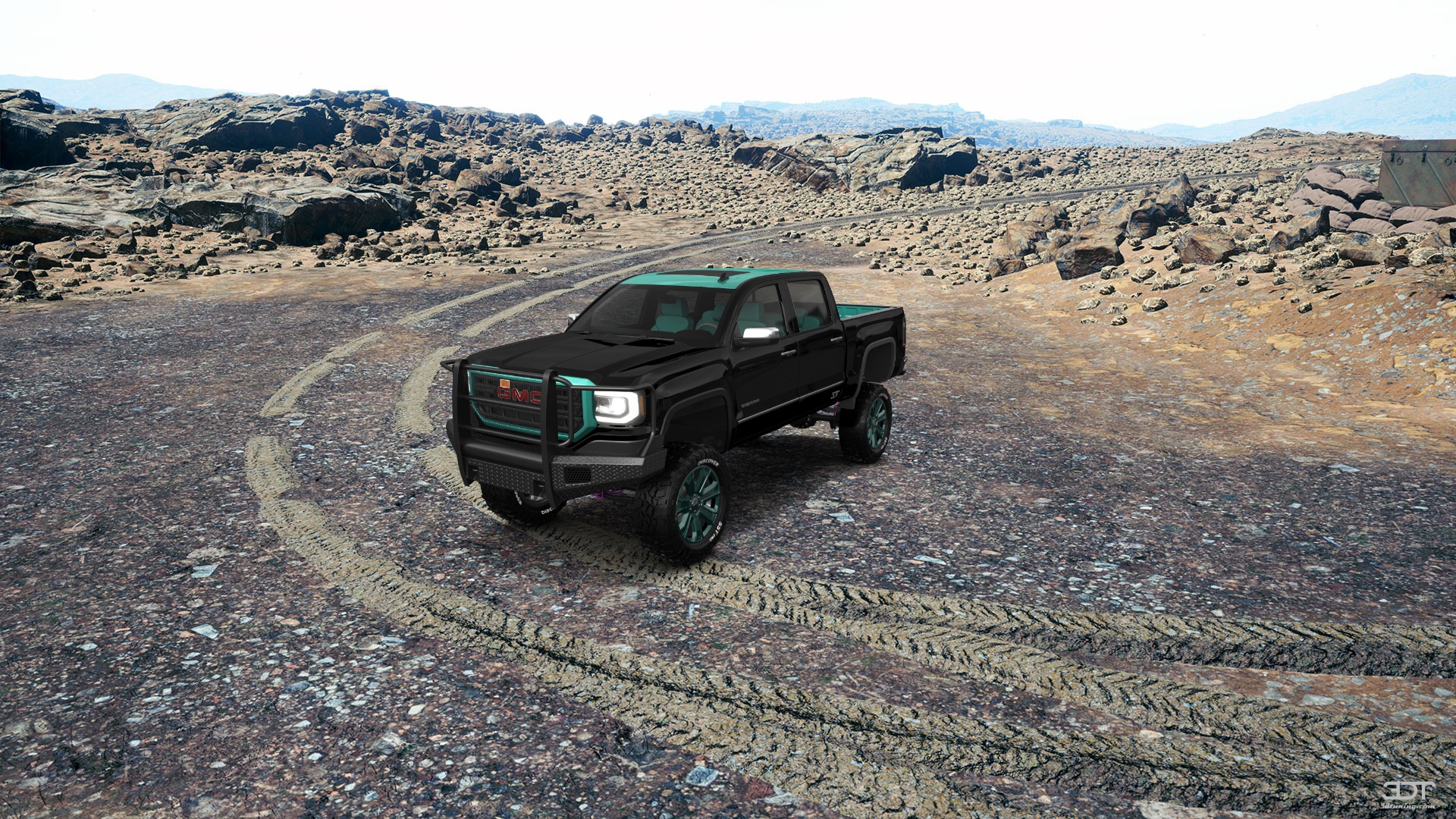 Tuning GMC Sierra 1500 Crew Cab 4 Door pickup truck 2016