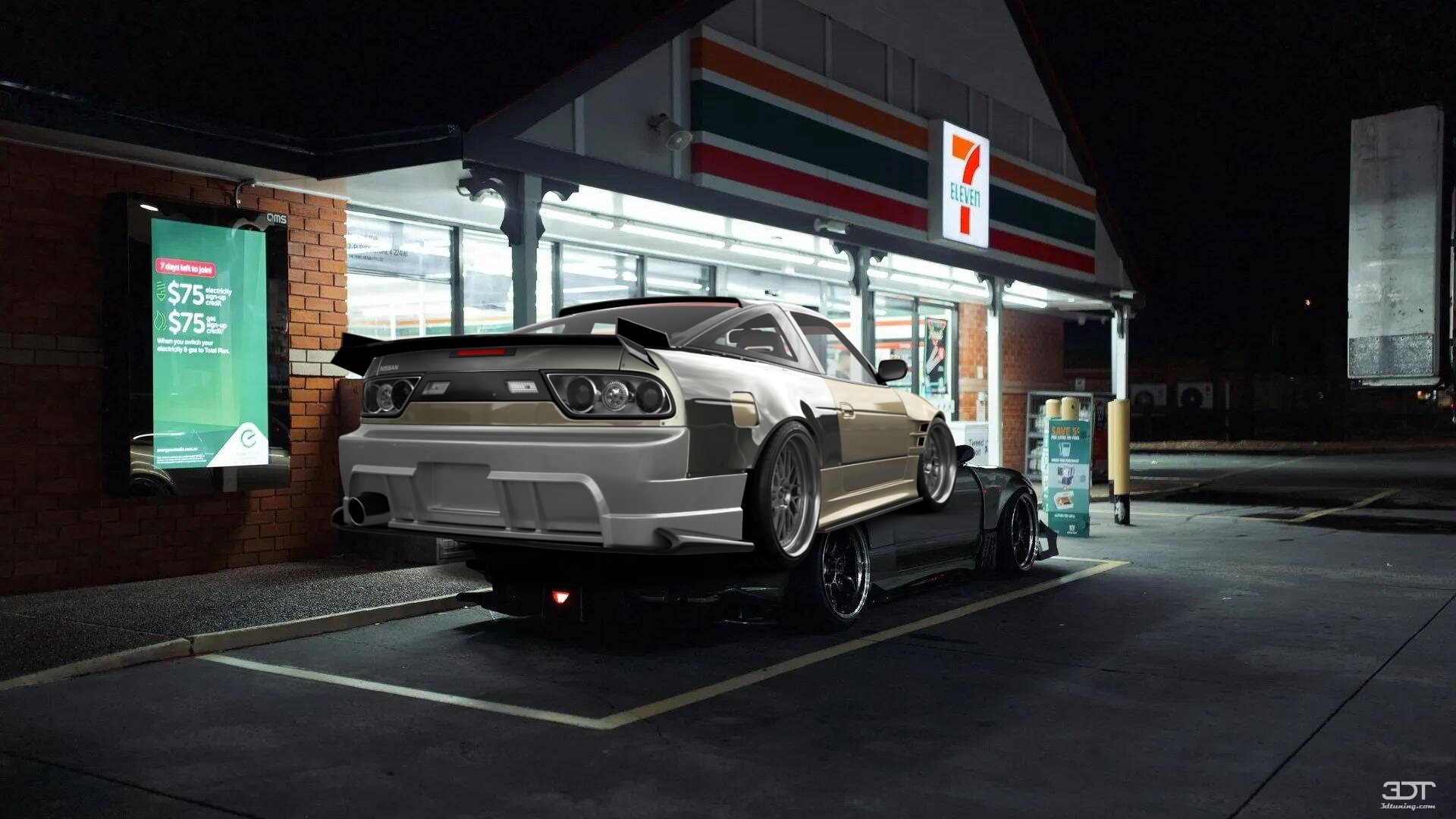 Nissan 240SX 3 Door Hatchback 1989 tuning